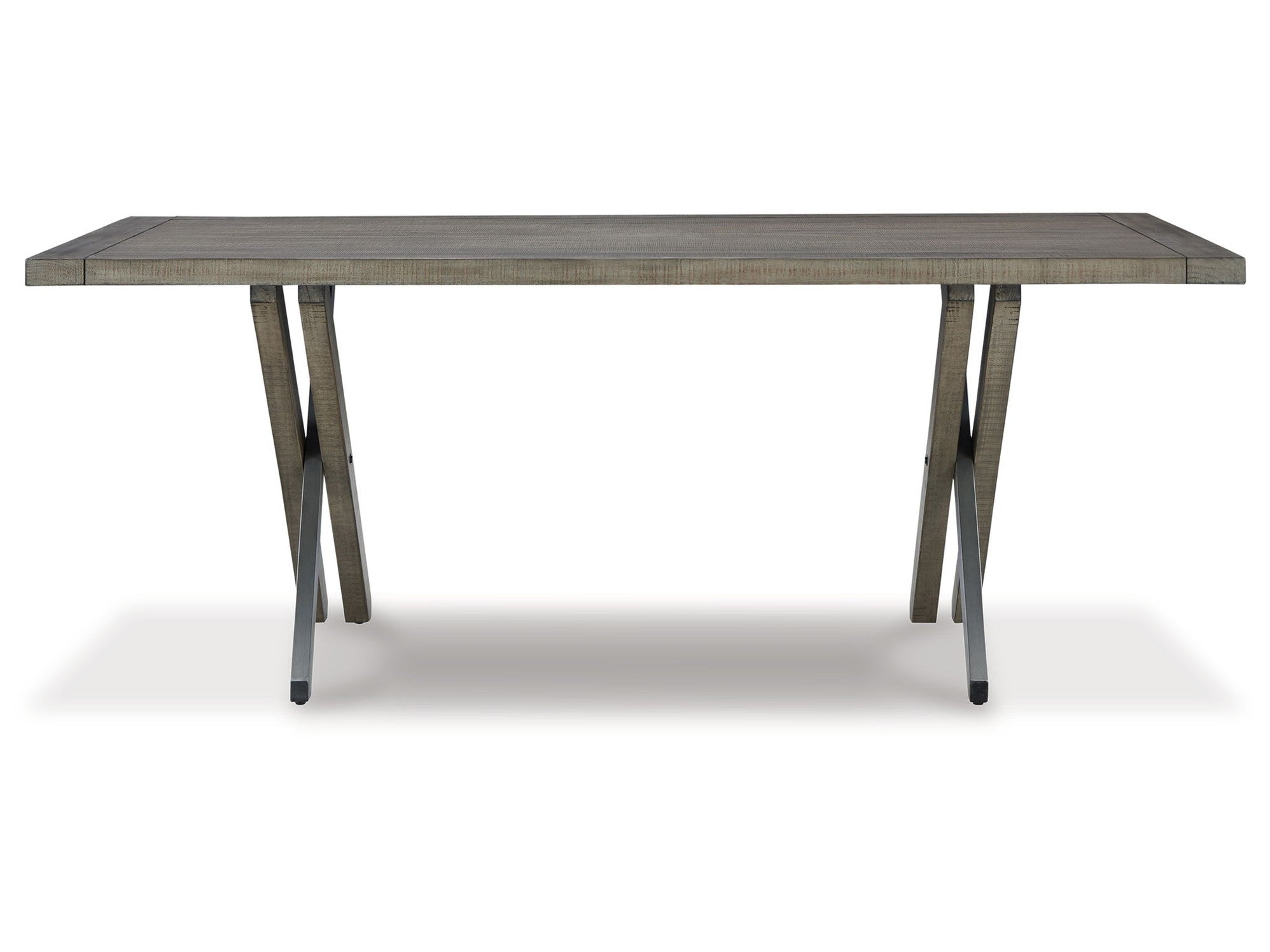 Krystanza - Rectangular Dining Room Table - Weathered Gray