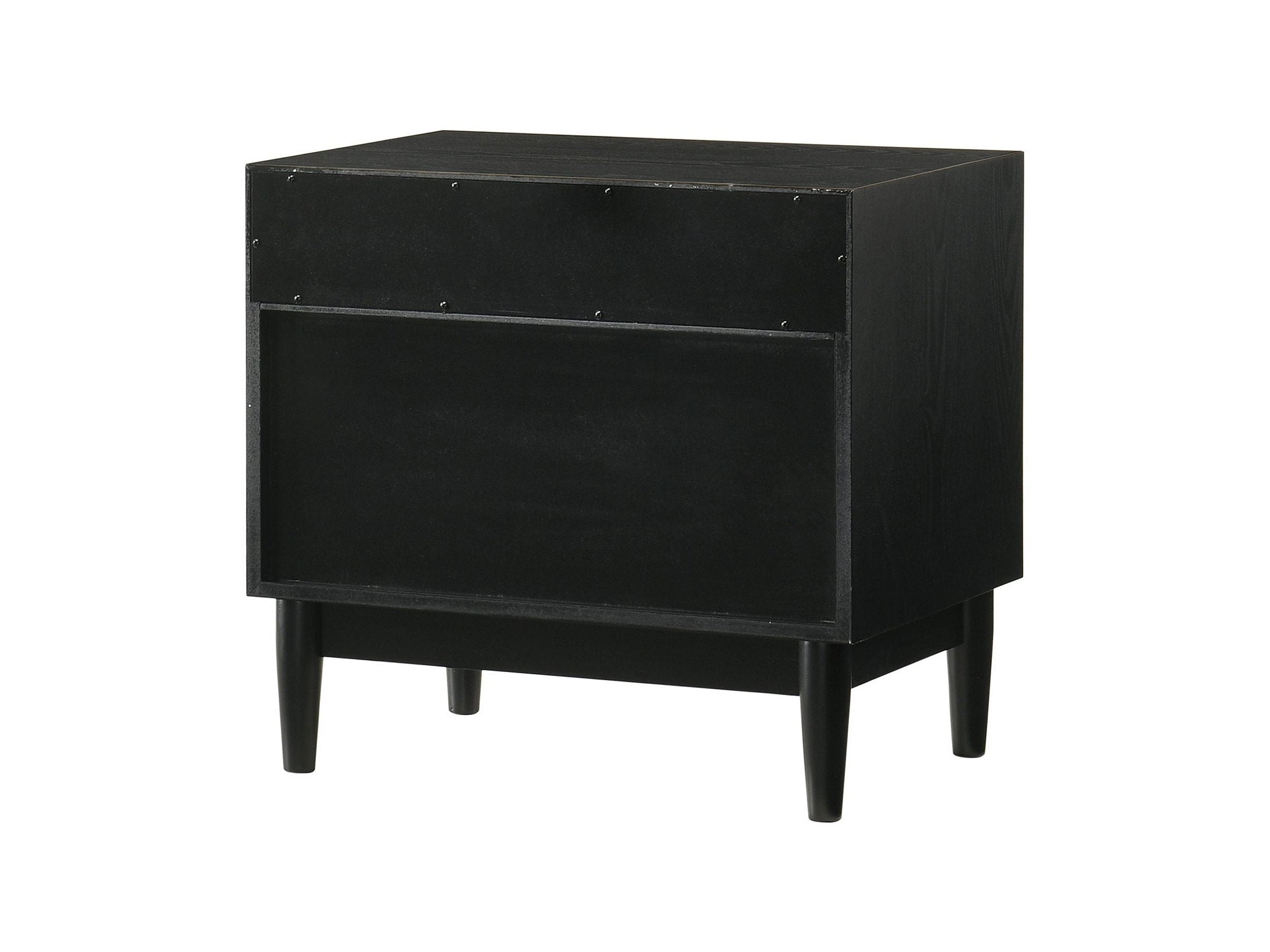 Artemio - 2 Drawer Wooden Nightstand With Shelf