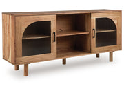 Adway - Accent Cabinet - Natural Brown