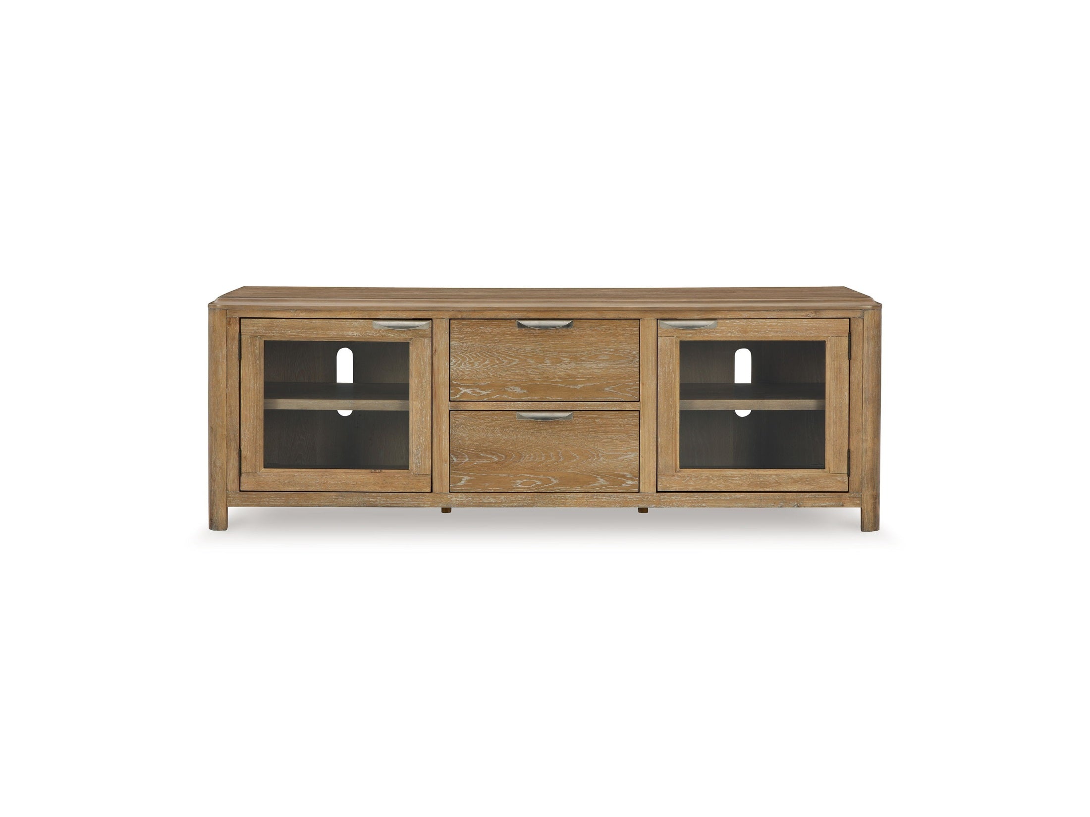 Rencott - Extra Large TV Stand - Light Brown