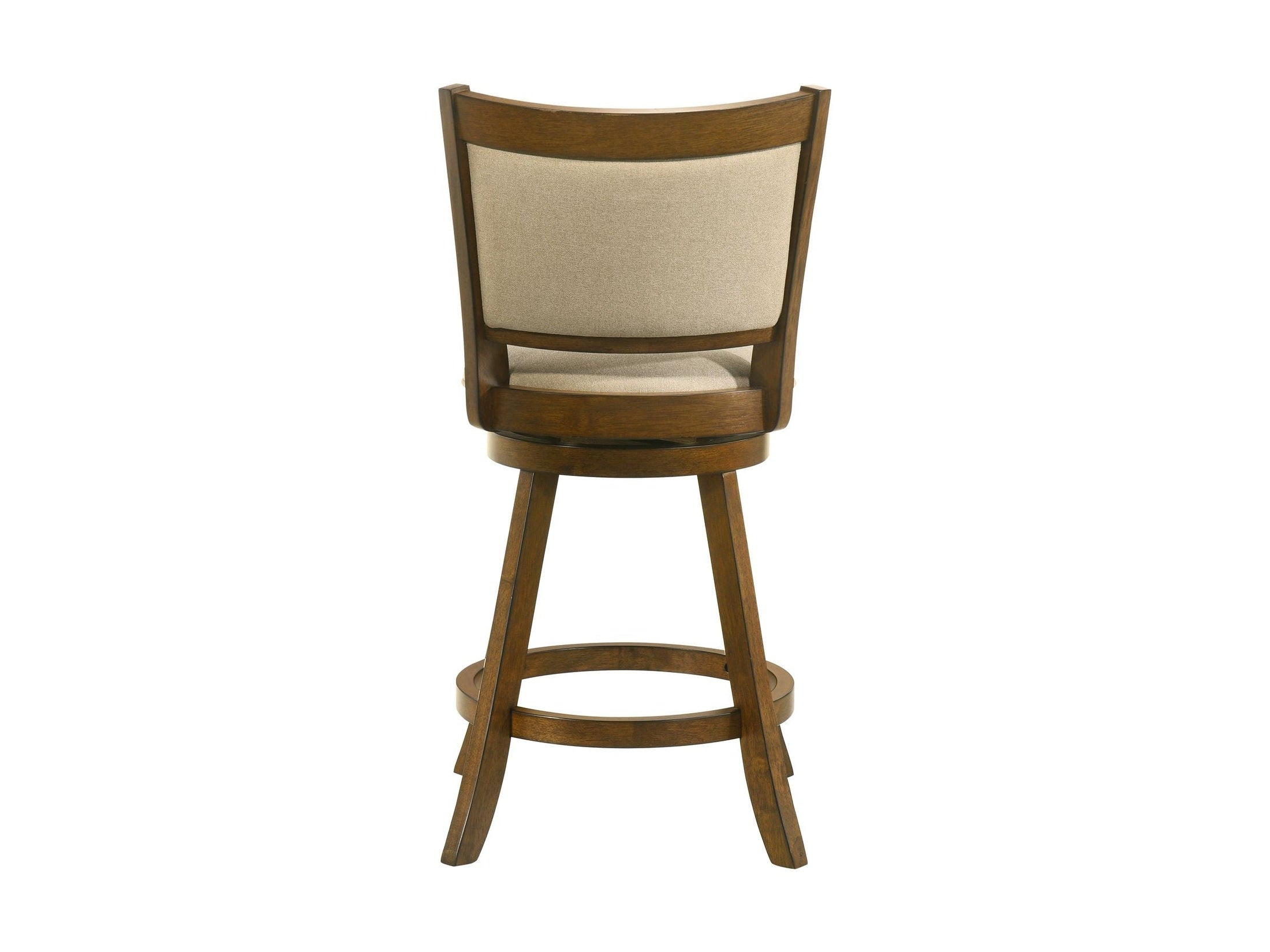 Aiden - Modern Farmhouse Swivel Wood Counter Height Kitchen Bar Stool