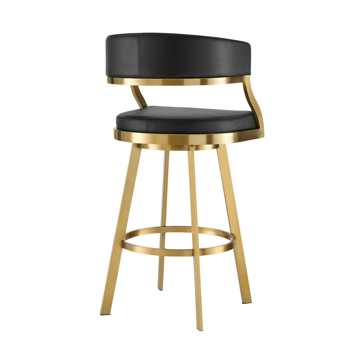 Saturn - Counter Height Bar Stool - Gold