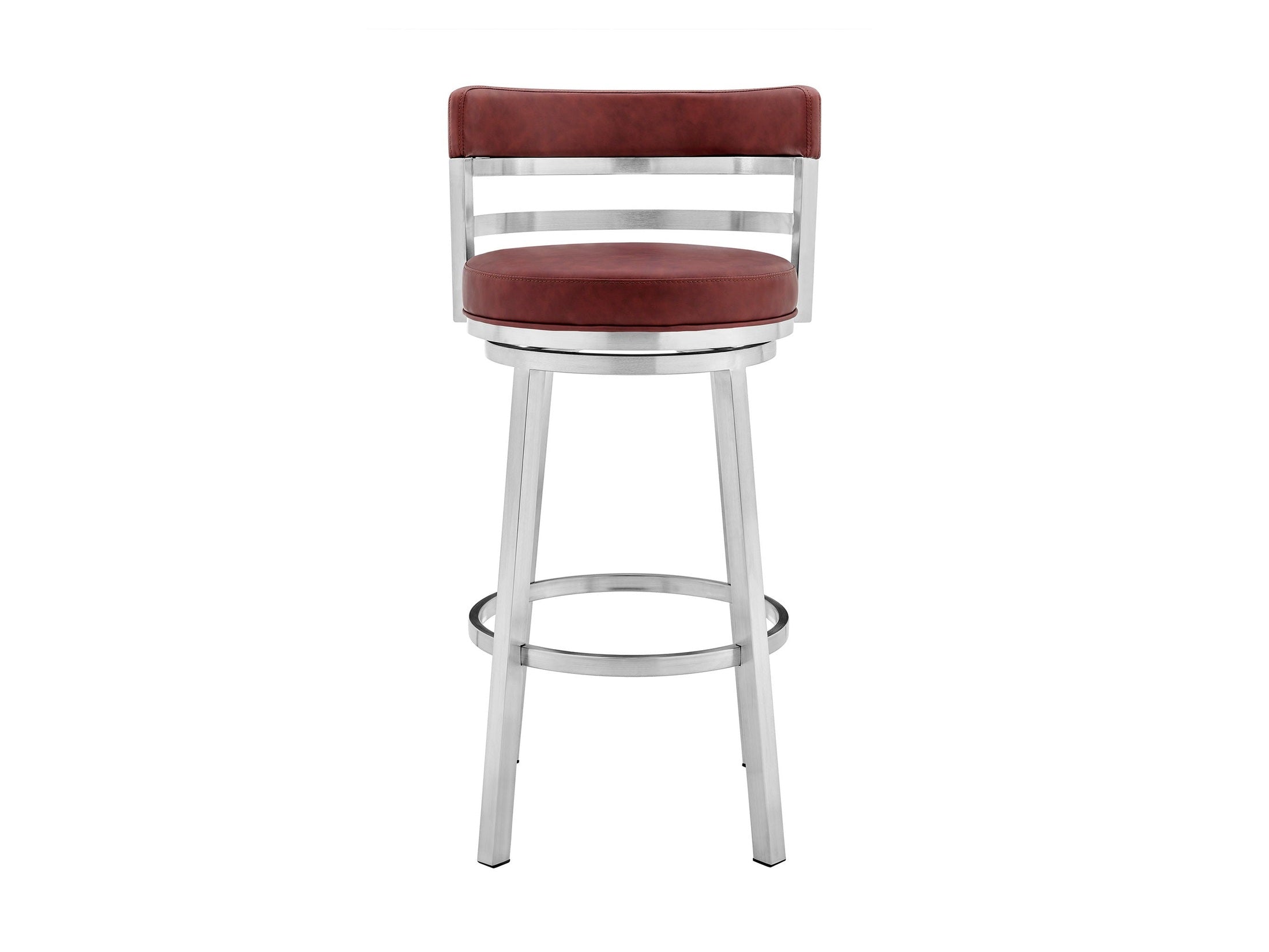 Madrid - Swivel Stainless Steel Bar Stool