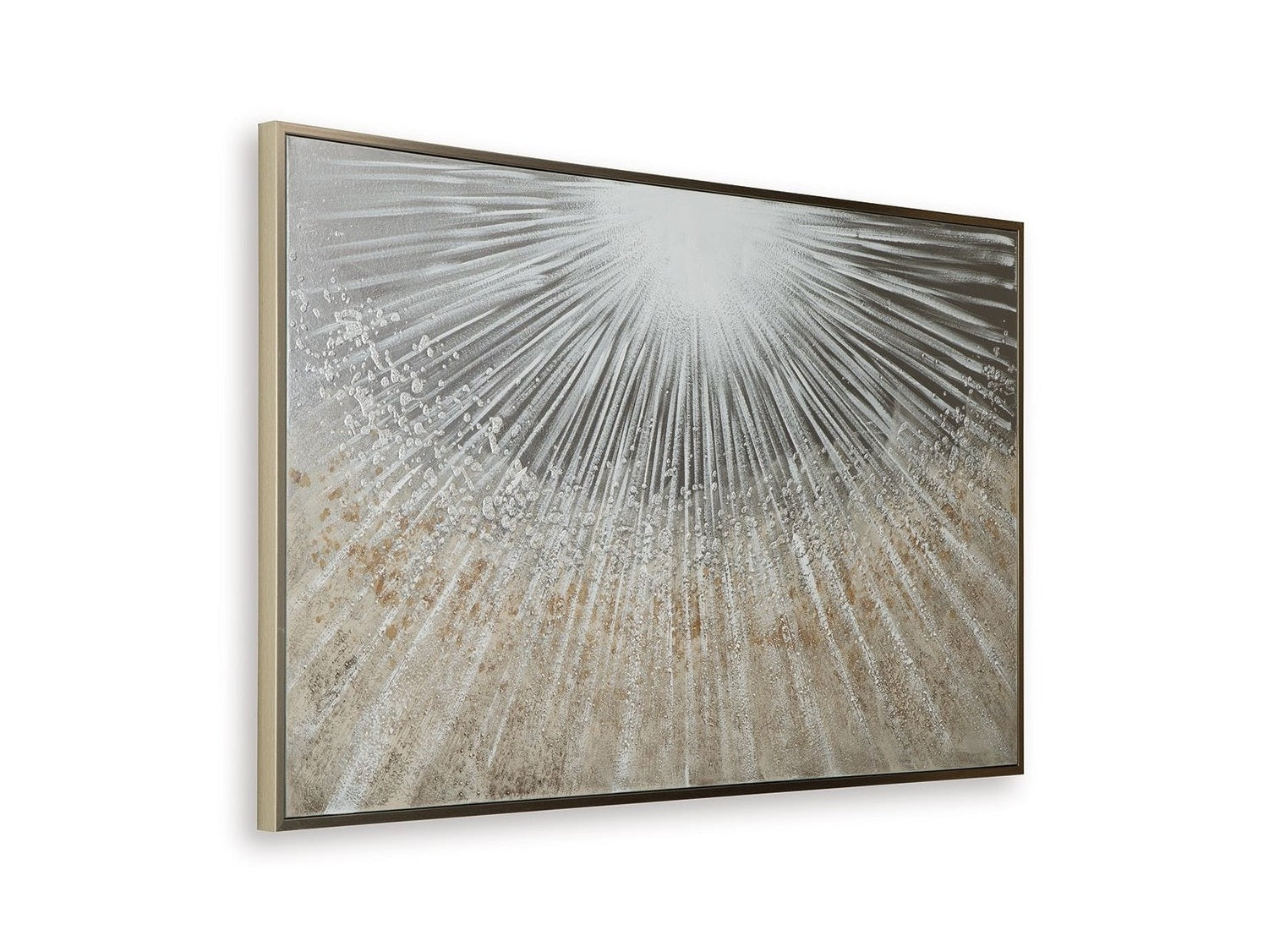 Waldard - Wall Art - Gray / Taupe / White