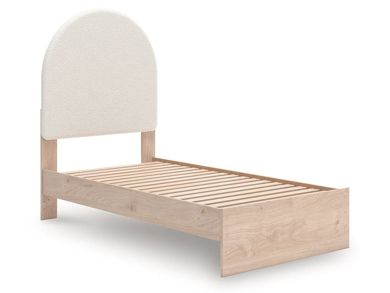 Shapella - Upholstered Panel Bed