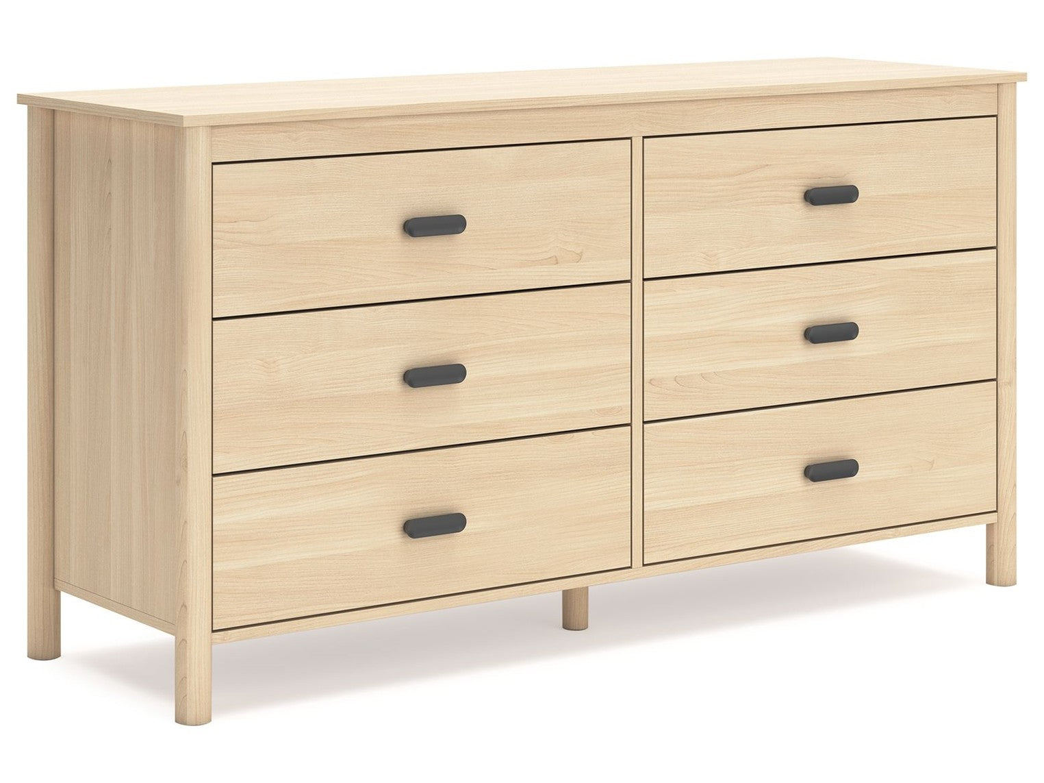 Cabinella - Six Drawer Dresser - Tan