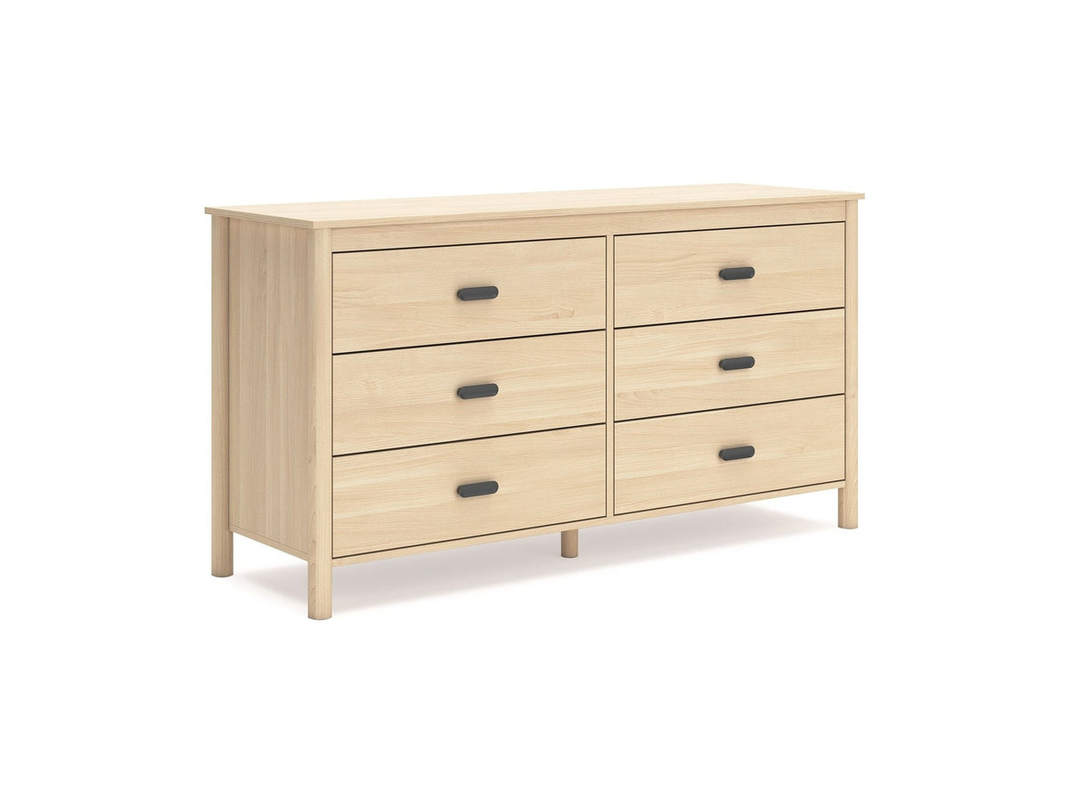 Cabinella - Six Drawer Dresser - Tan