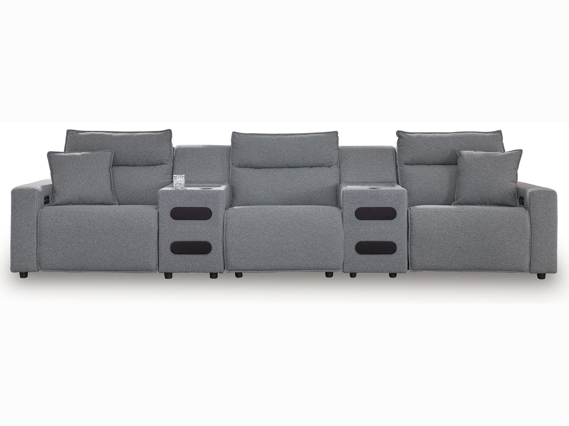 Modmax II - Reclining Sectional - Salt And Pepper