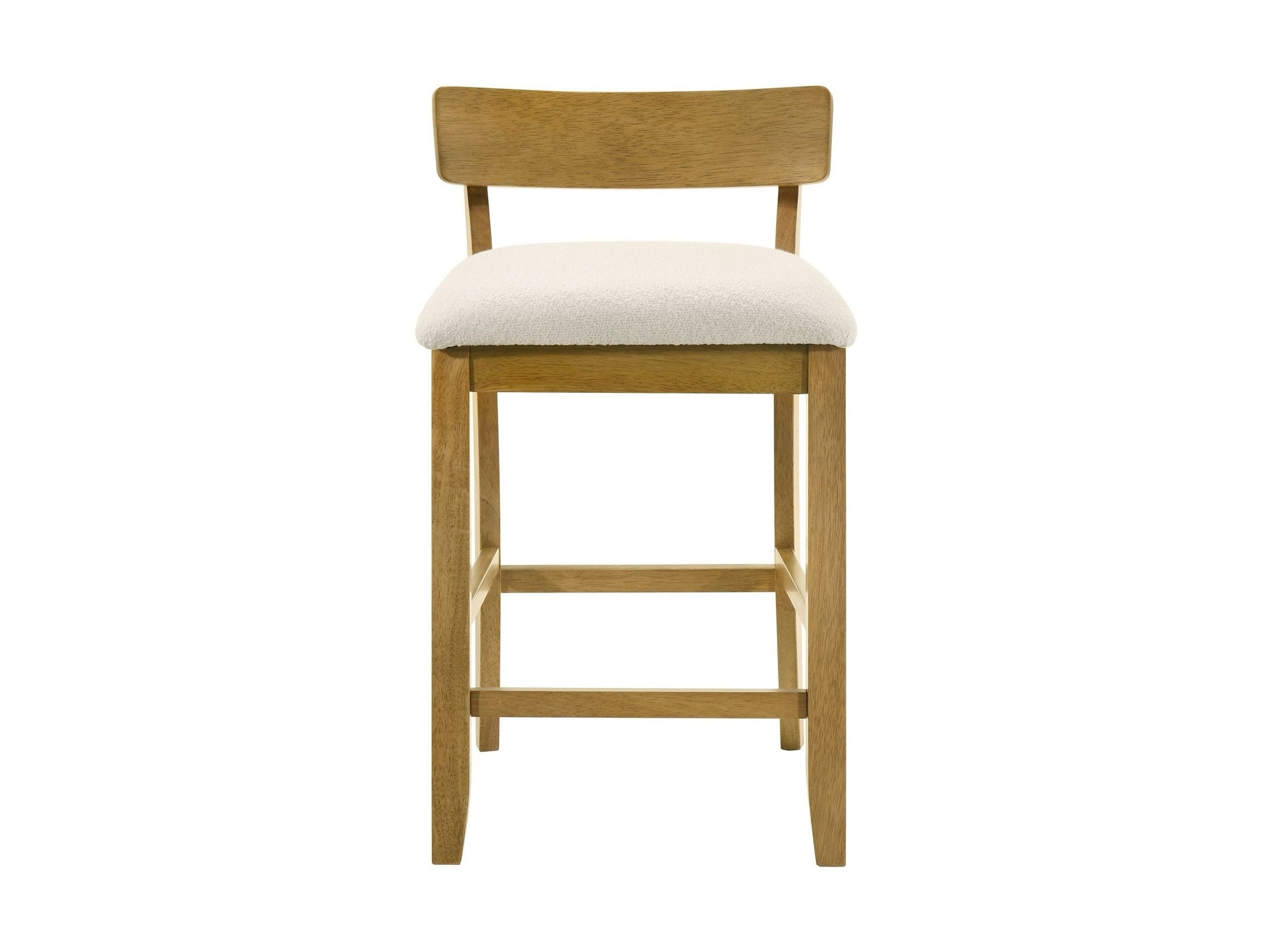 Merie - Modern Transitional Wood Counter Height Kitchen Bar Stool
