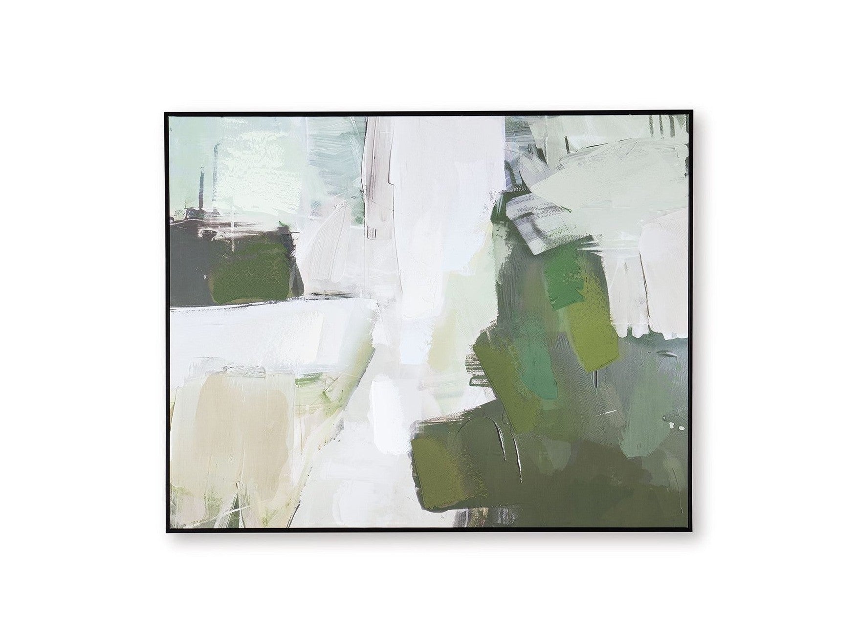 Vinick - Wall Art - Green / Gray / White