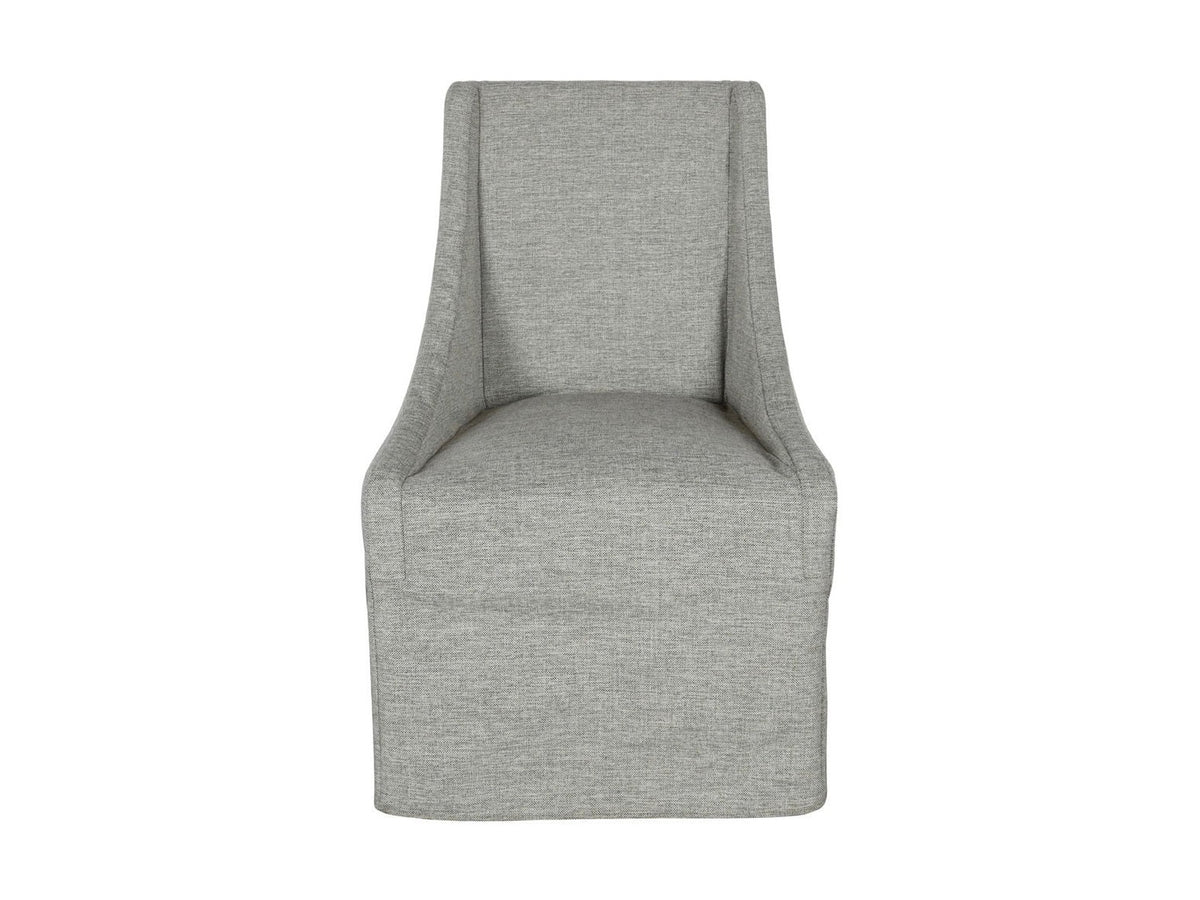 Warwick - Upholstered Rolling Dining Chair
