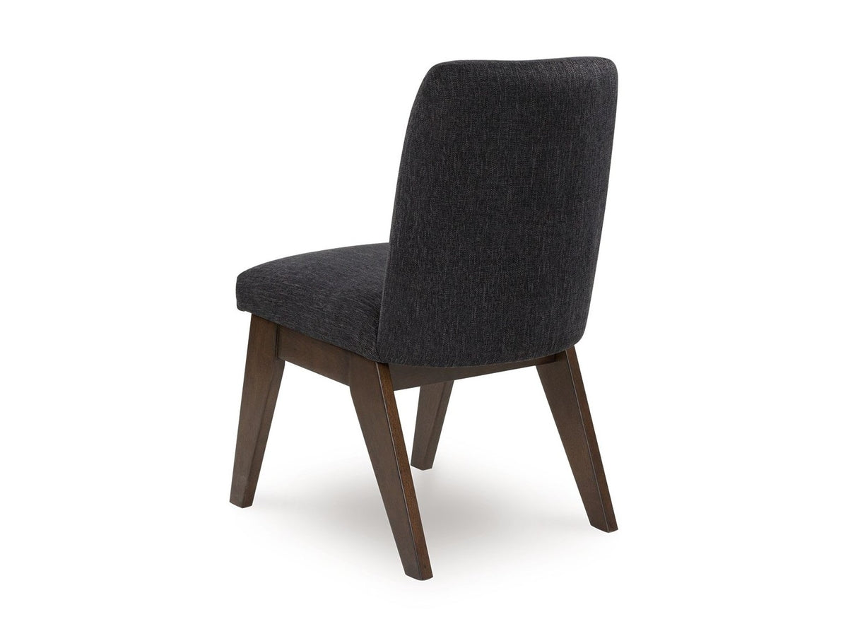 Dilenno - Dining Upholstered Side Chair (Set of 2) - Dark Brown