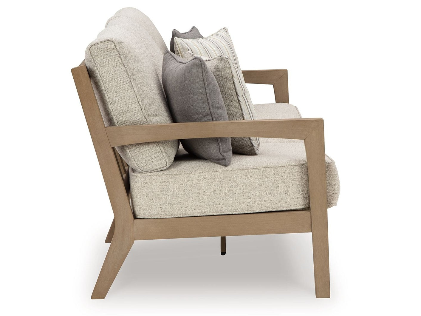 Hallow Creek - Sofa With Cushion - Driftwood