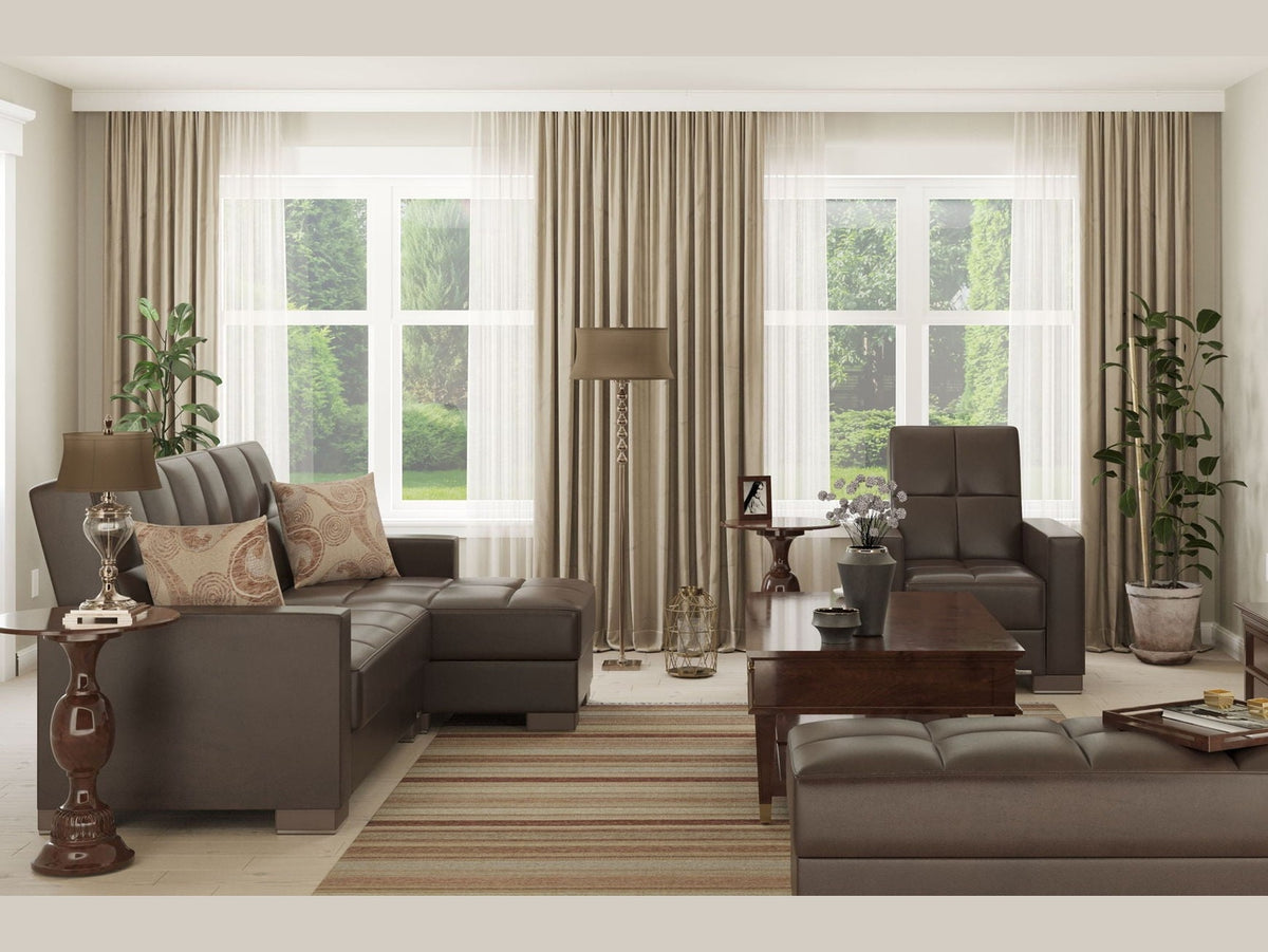 Ottomanson Armada - Upholstered Ottoman With Storage