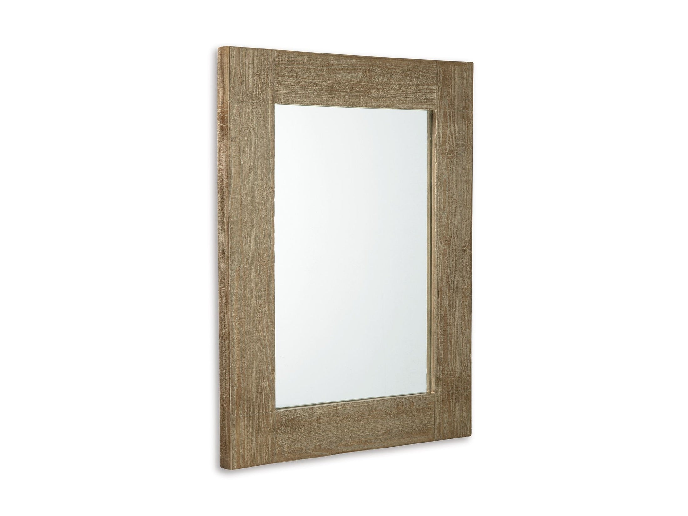 Waltleigh - Accent Mirror - Distressed Brown