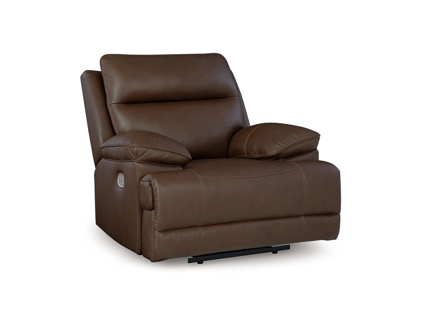 Vonryan - Power Recliner / Adj Headrest - Tobacco