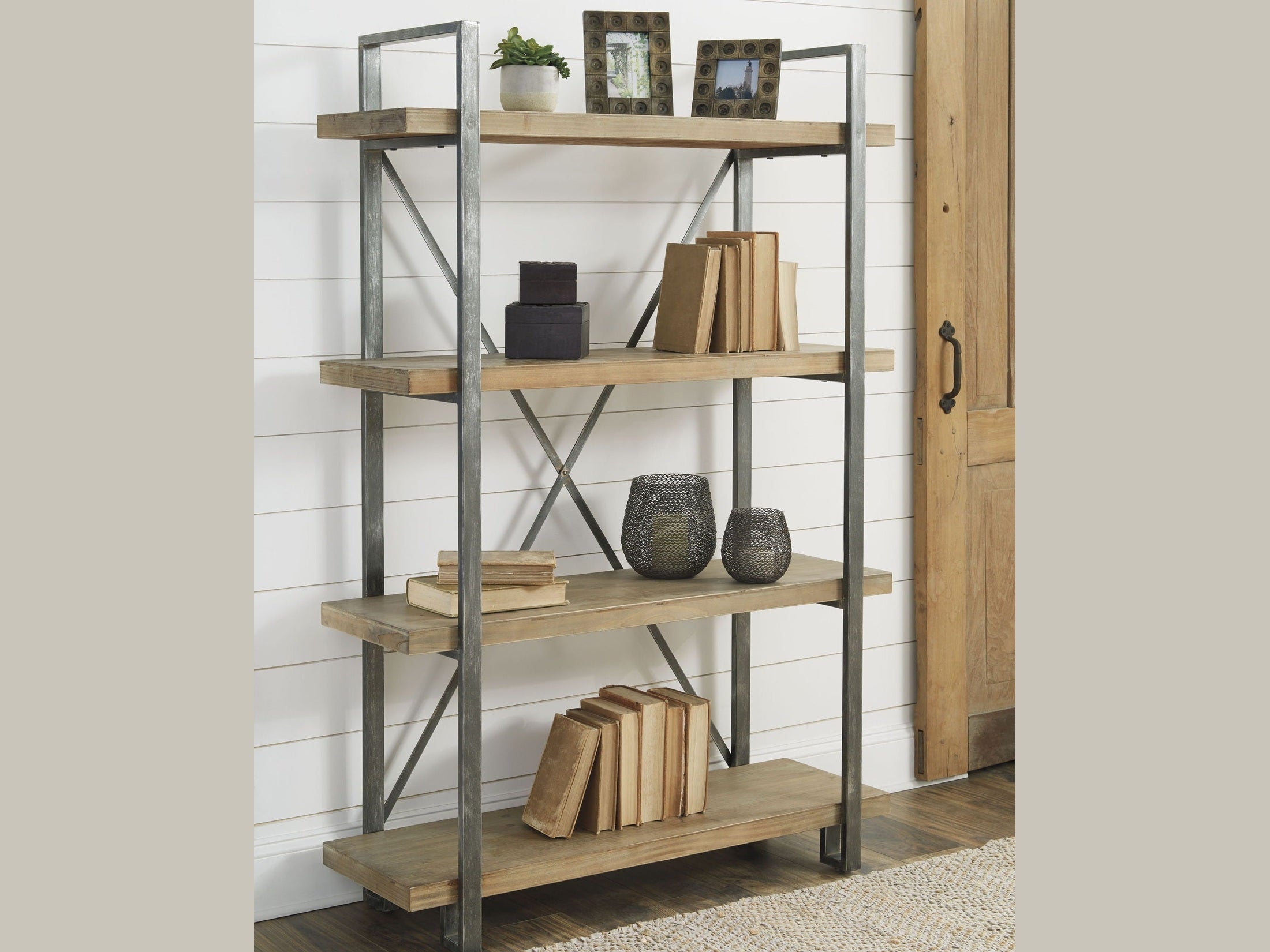 Forestmin - Bookcase - Brown / Black