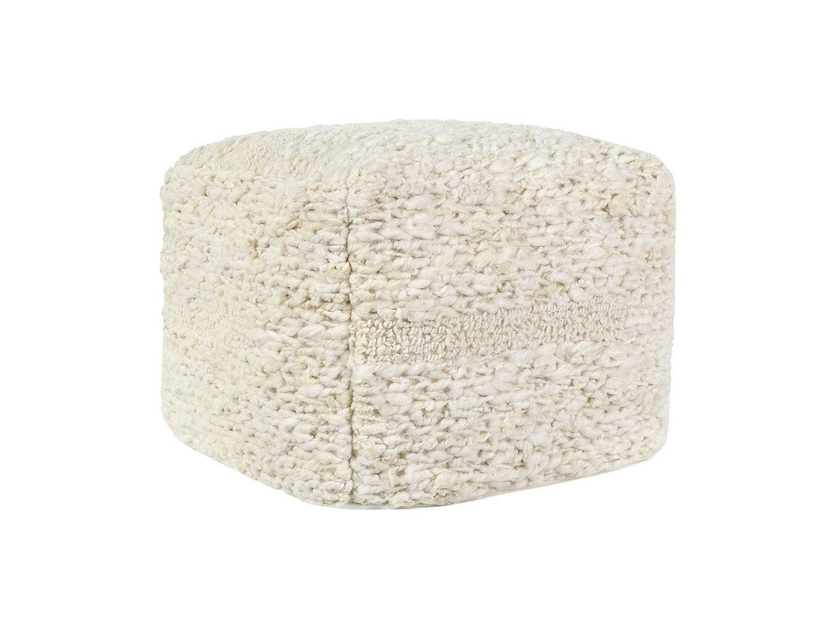 Sinclair - Pouf - Ivory