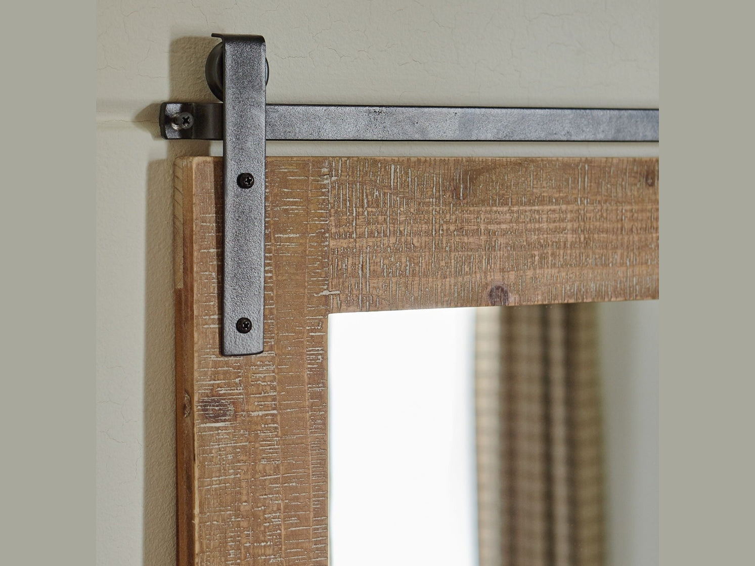 Lanie - Accent Mirror - Antique Brown