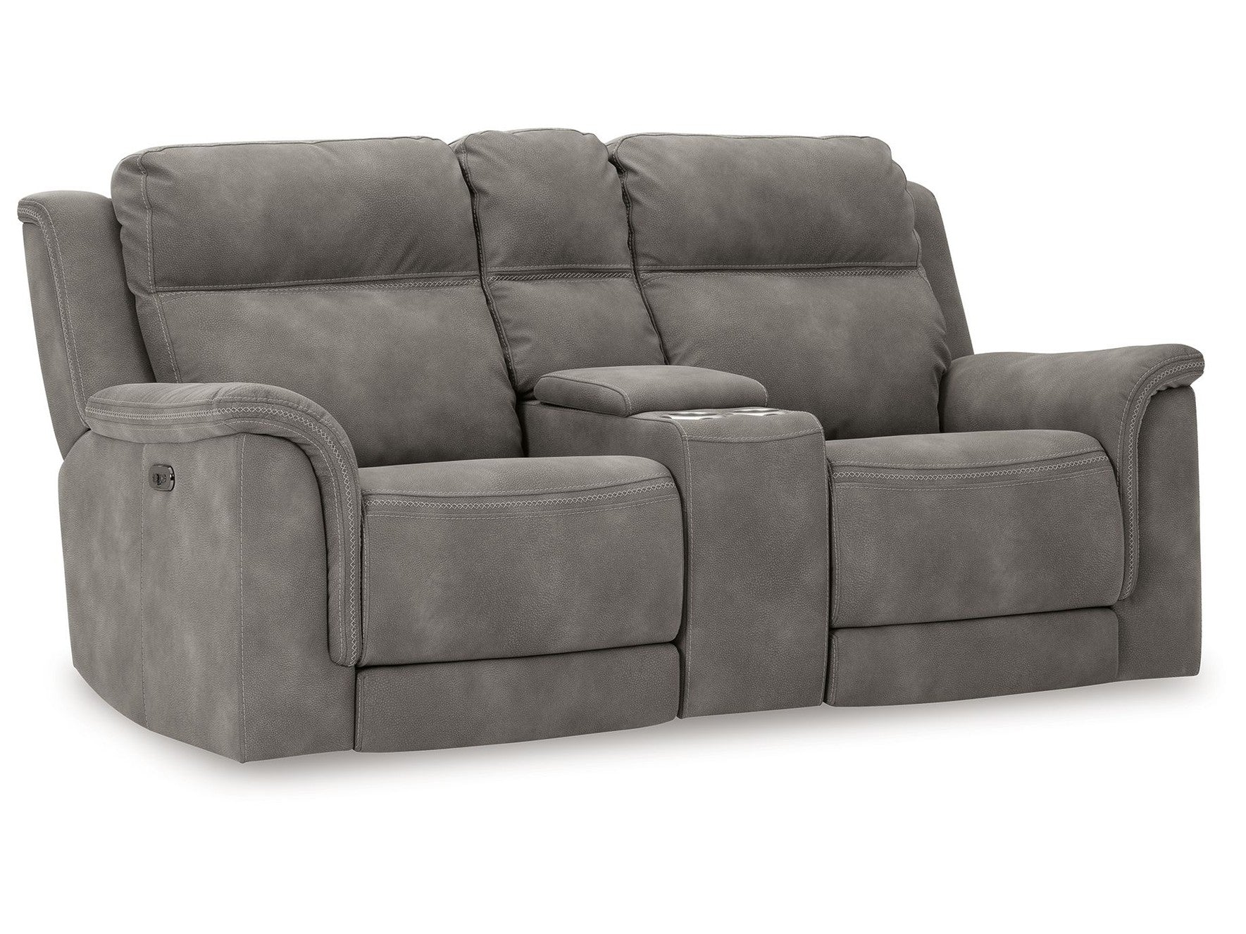 Next-Gen Durapella - Reclining Power Loveseat With Console