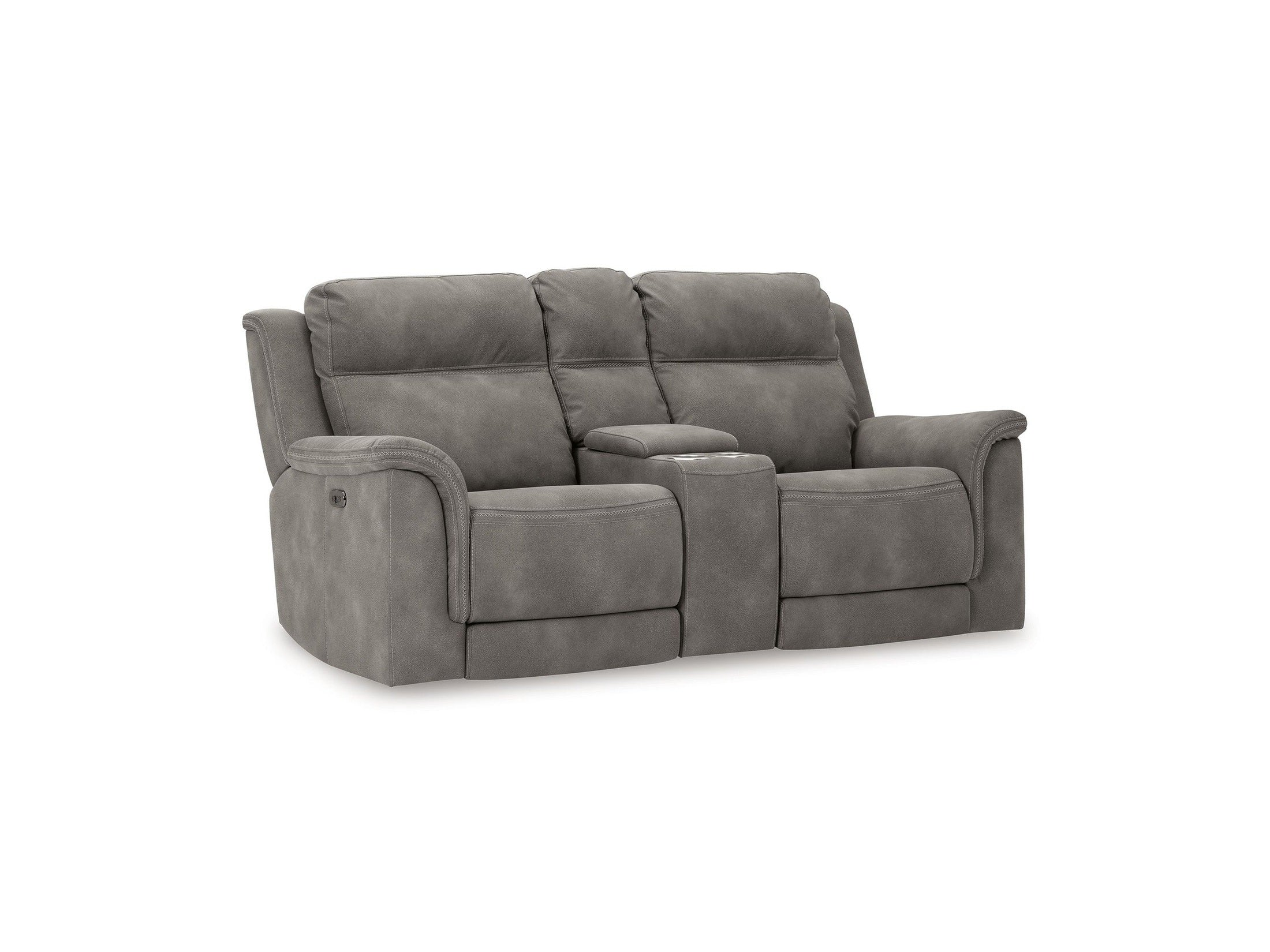 Next-Gen Durapella - Reclining Power Loveseat With Console
