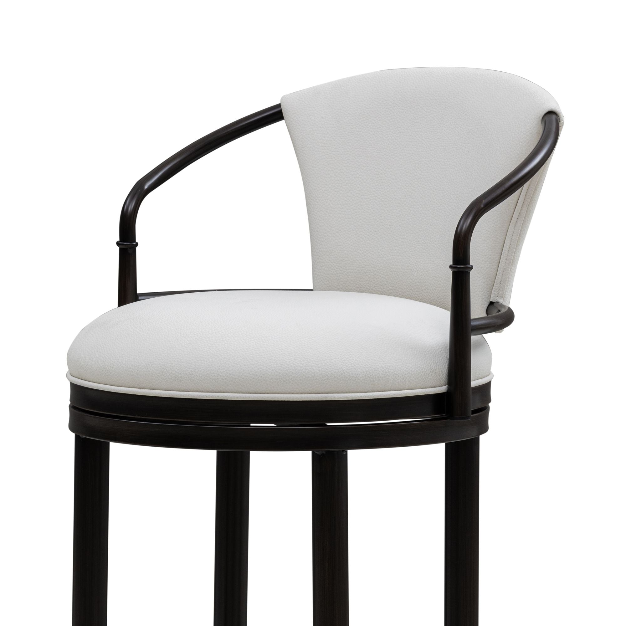 Otis - Upholstered Swivel Bar Height Barstool