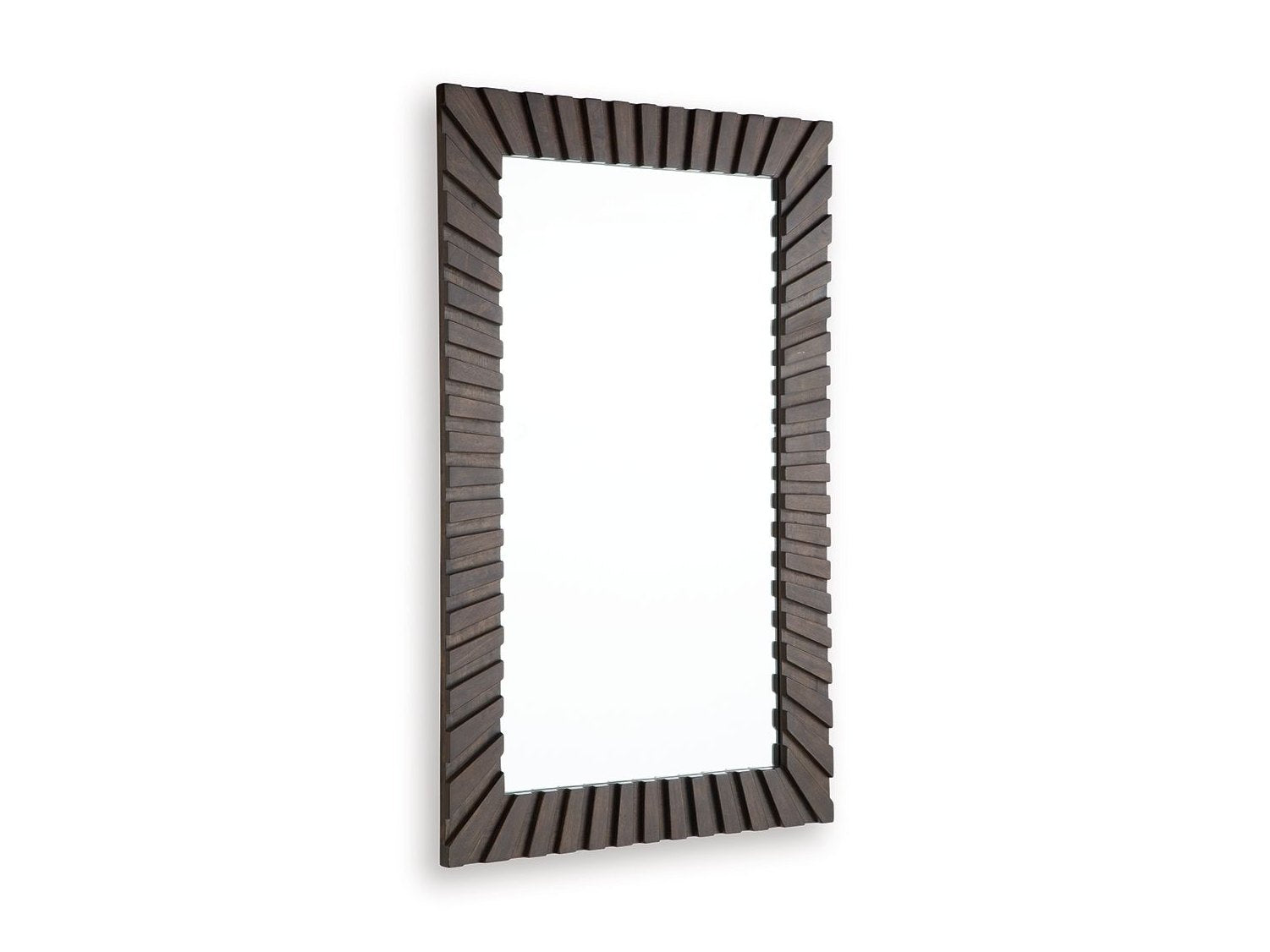Advin - Accent Mirror - Dark Brown