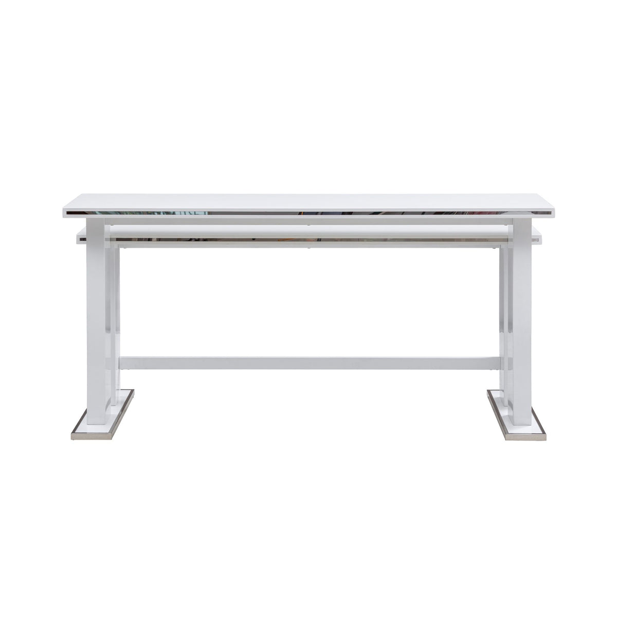 Amanda - 72" Rectangle Wood Console Table - White