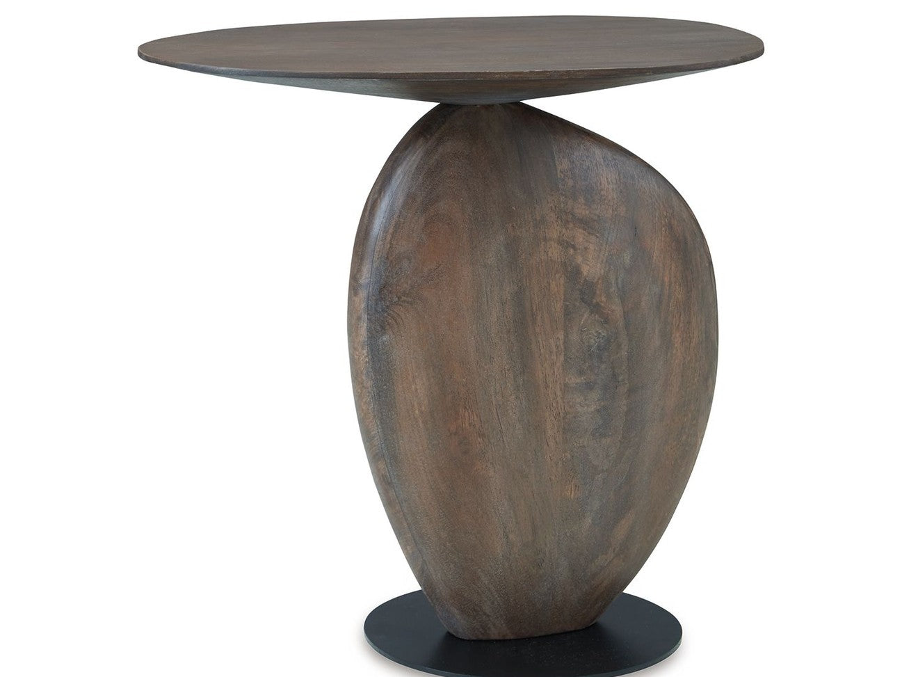 Cormmet - Accent Table - Brown / Black