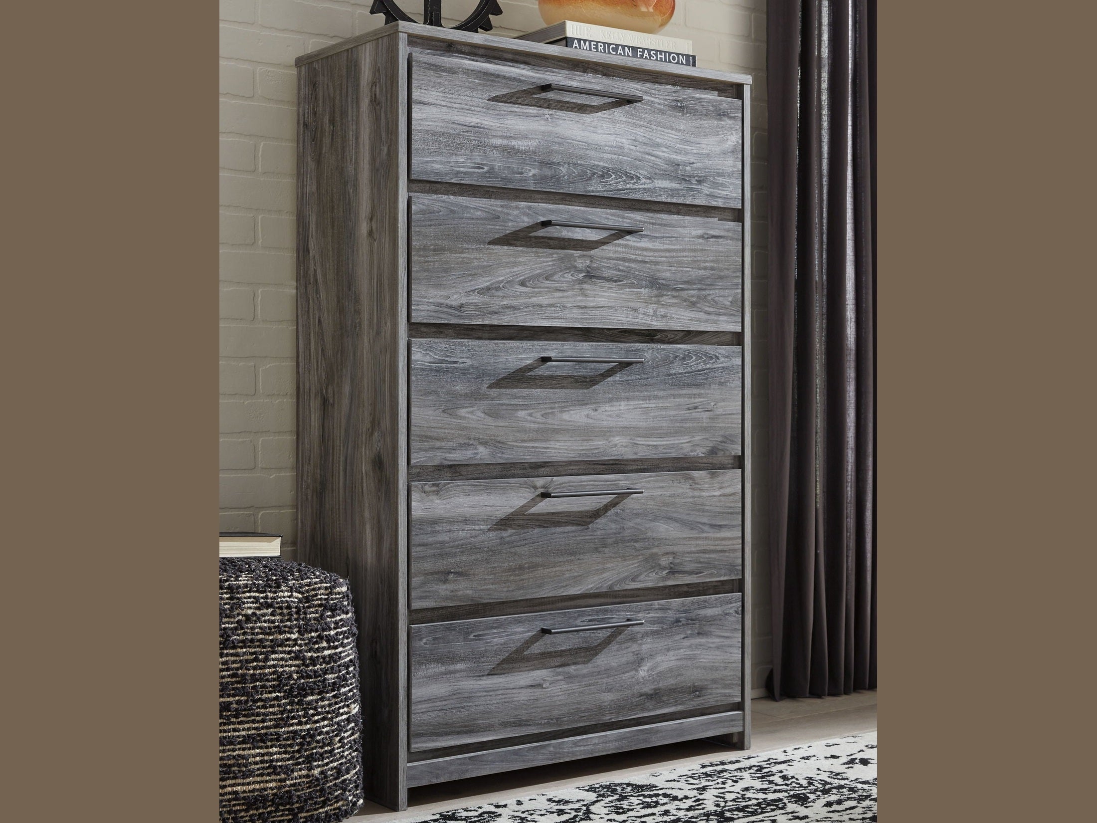 Baystorm - Panel Bedroom Set - Gray