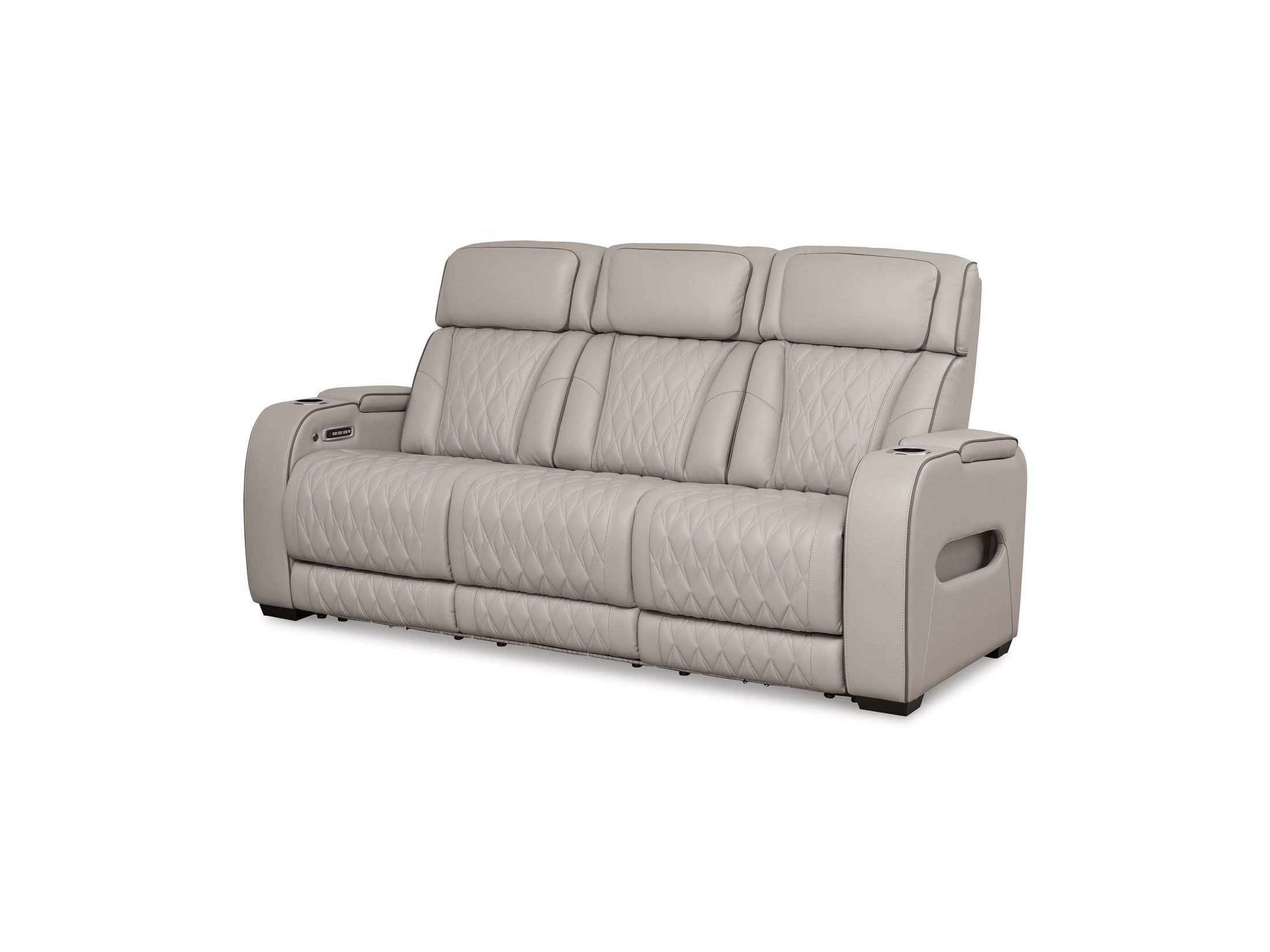 Boyington - Power Reclining Sofa With Adj Headrest