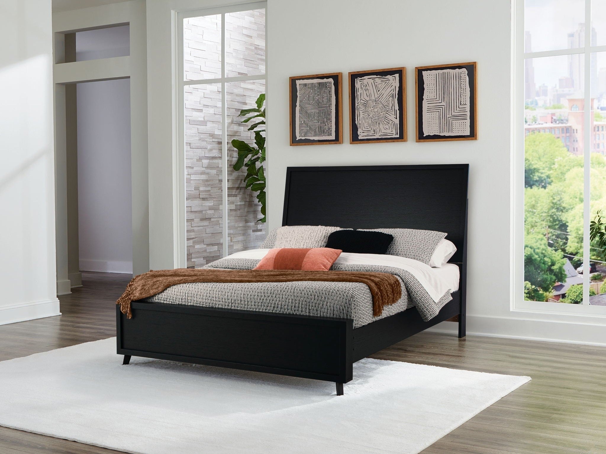 Danziar - Panel Bed