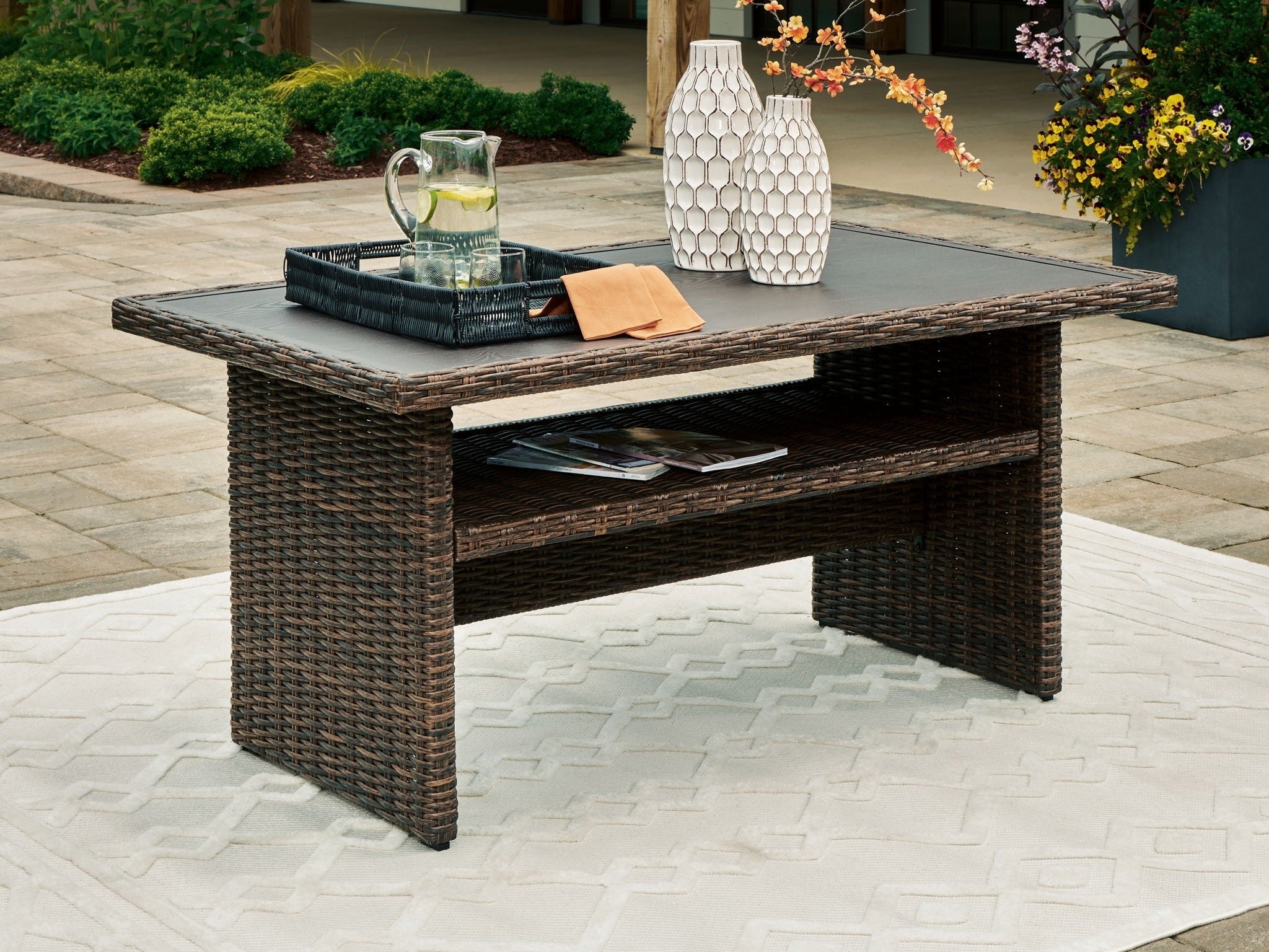 Brook Ranch - Rect Multi-use Table - Brown