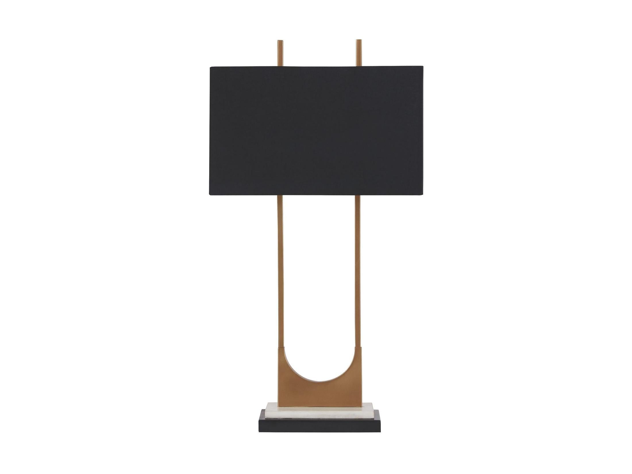 Malana - Metal Table Lamp  - Brass Finish