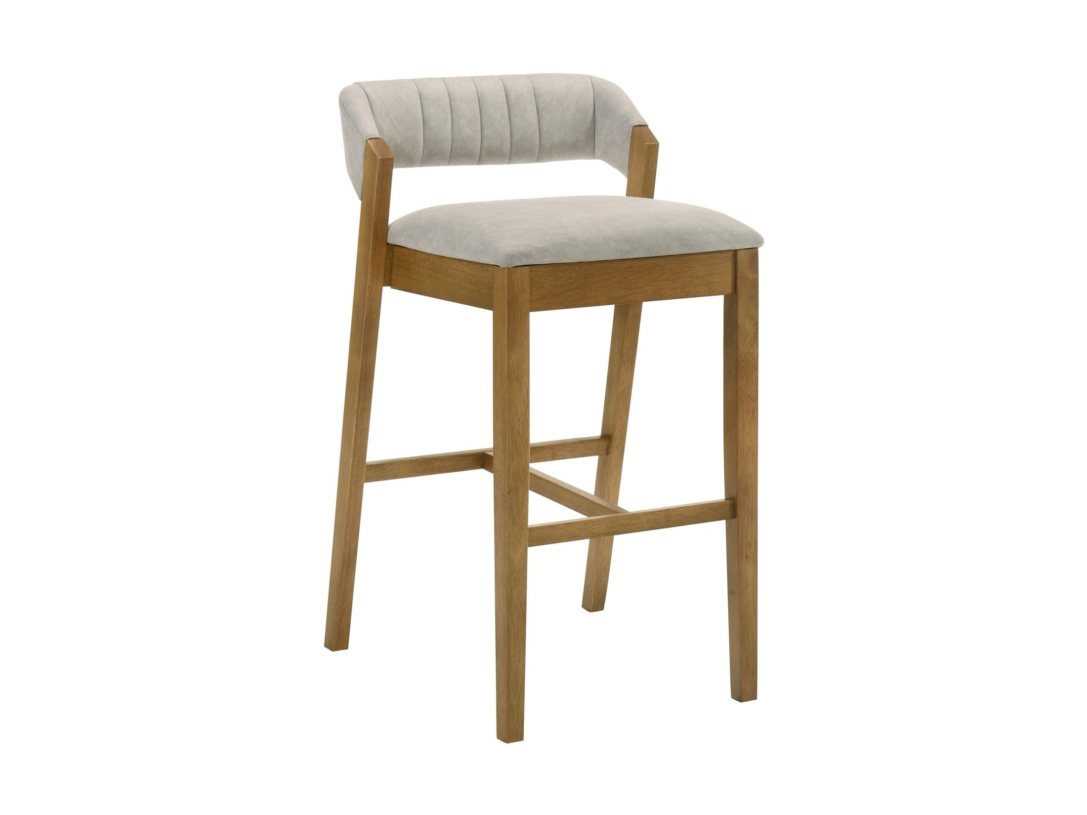Landyn - 26" Amber Glow Counter Height Rubberwood Barstool