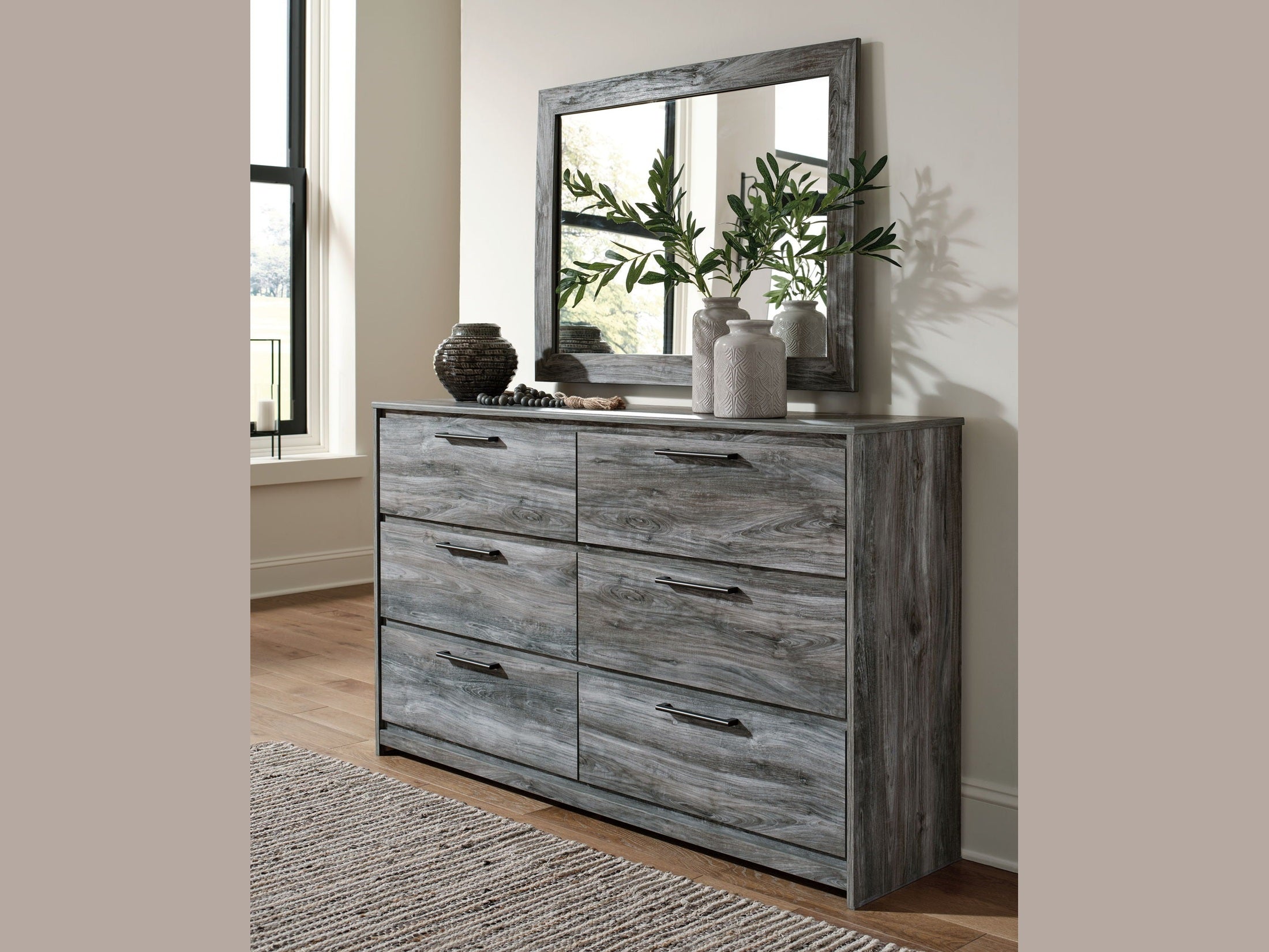 Baystorm - Panel Bedroom Set - Gray