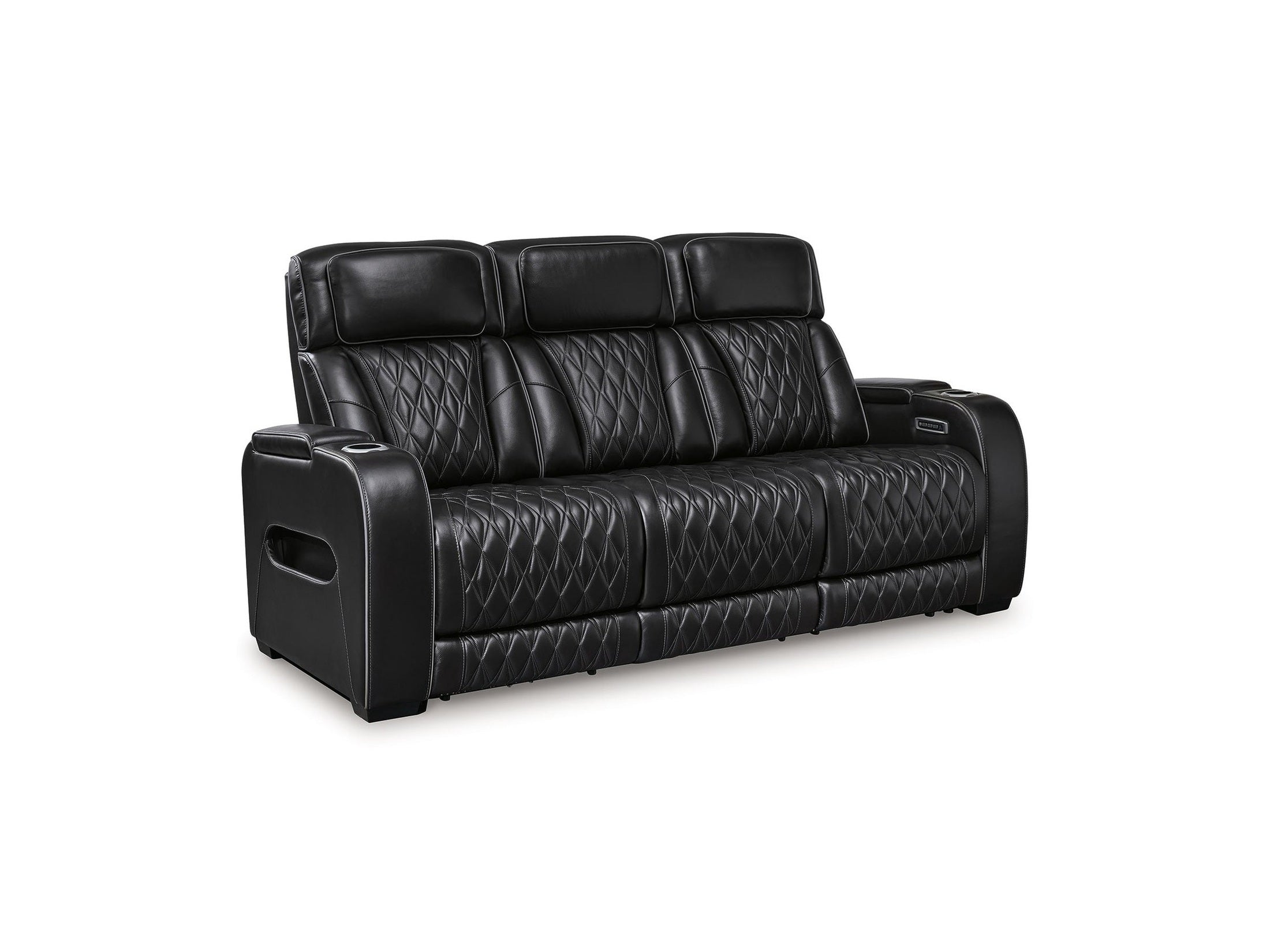 Boyington - Power Reclining Sofa With Adj Headrest