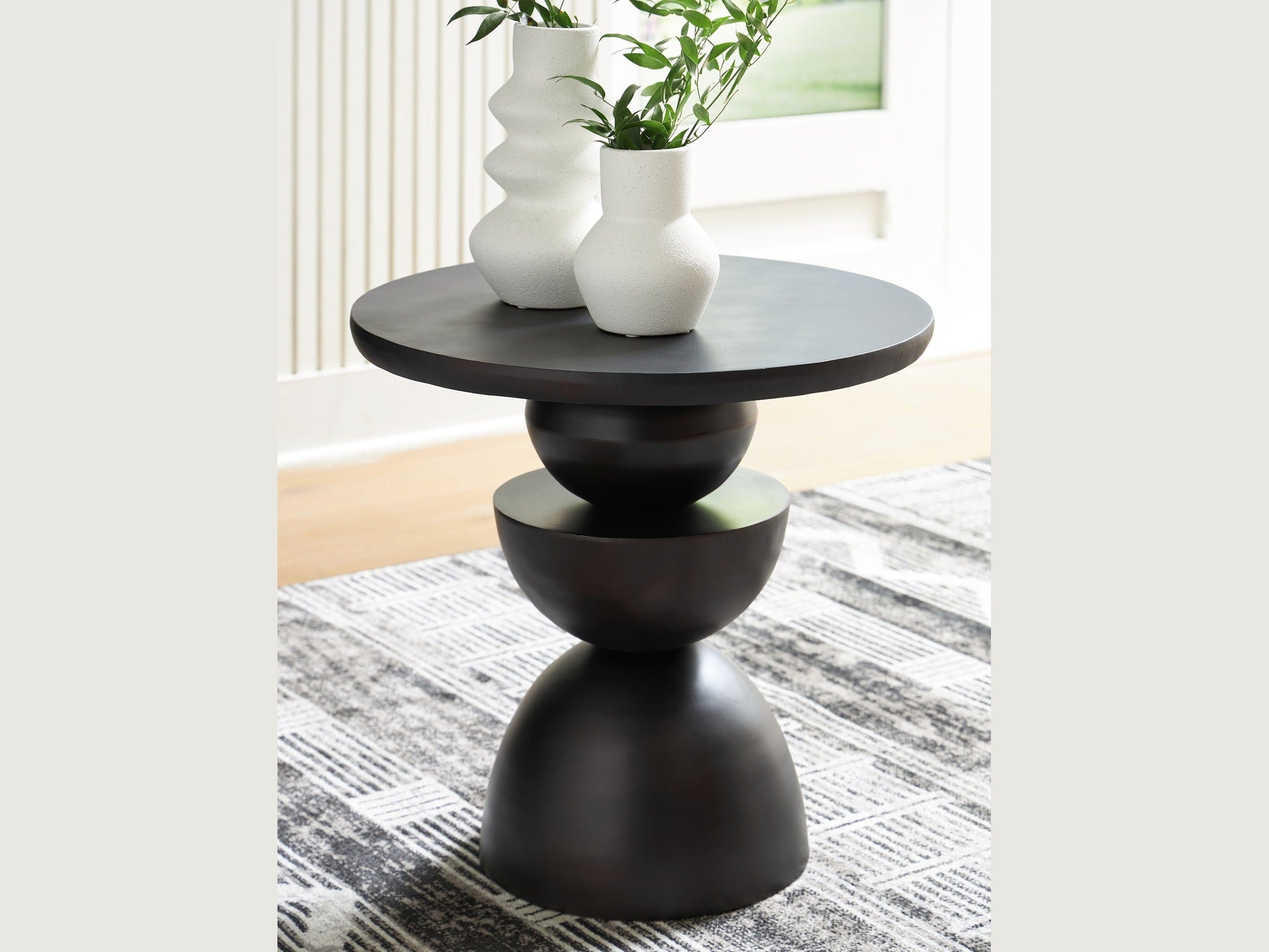 Kurtson - Accent Table - Bronze Finish