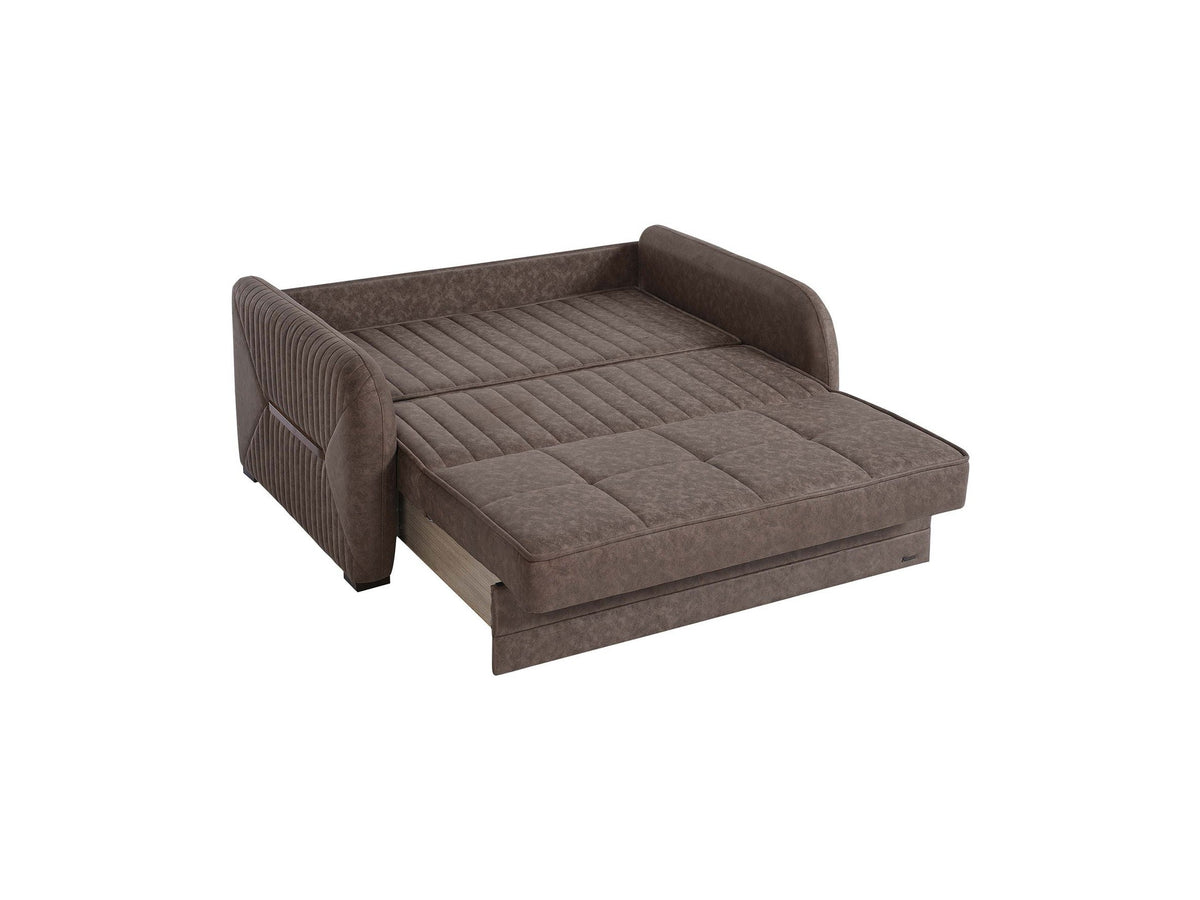 Ottomanson Speedy - Upholstered Convertible Loveseat With Storage