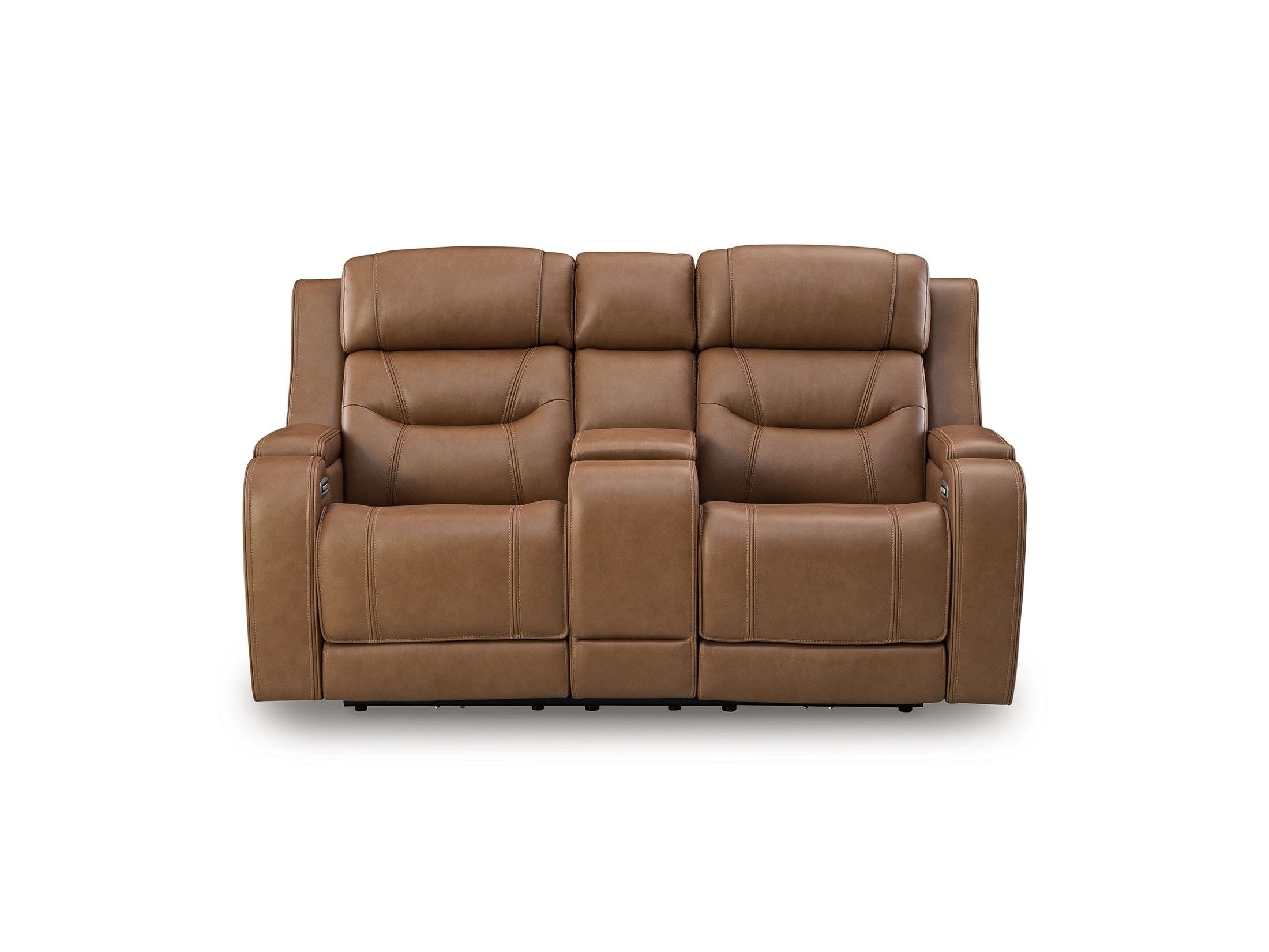 Knightington - Power Reclining Loveseat With Audio Seating