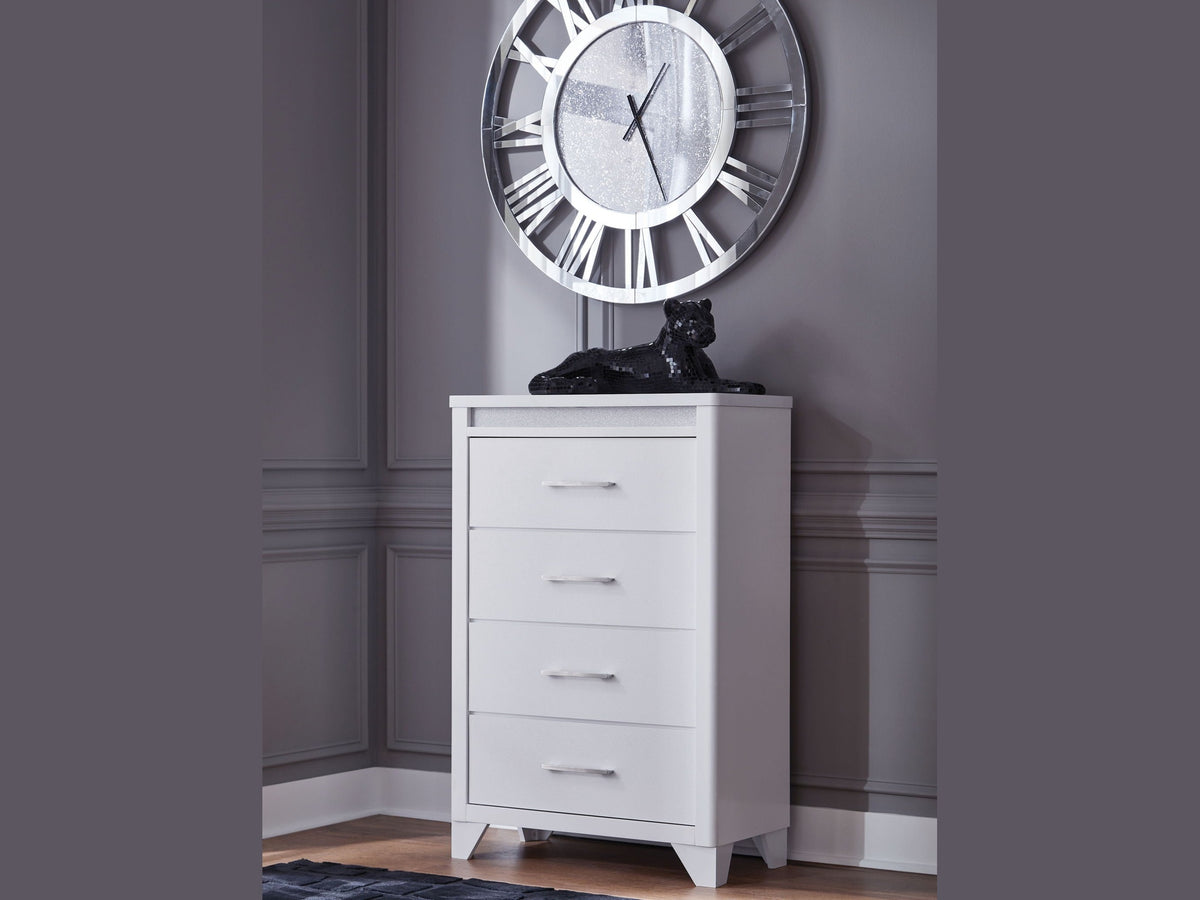 Jarlee - Four Drawer Chest - White