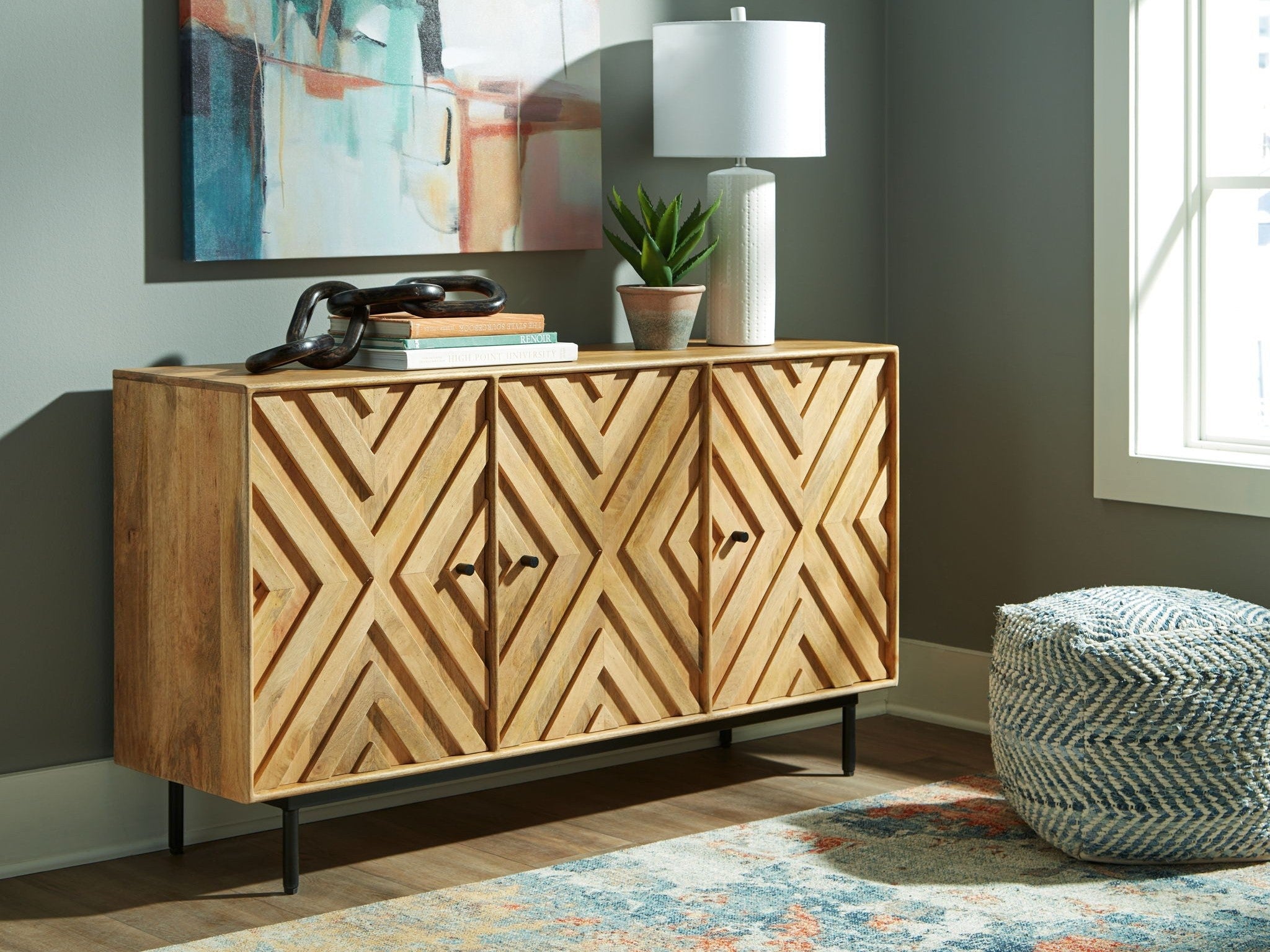 Cadewick - Accent Cabinet - Natural