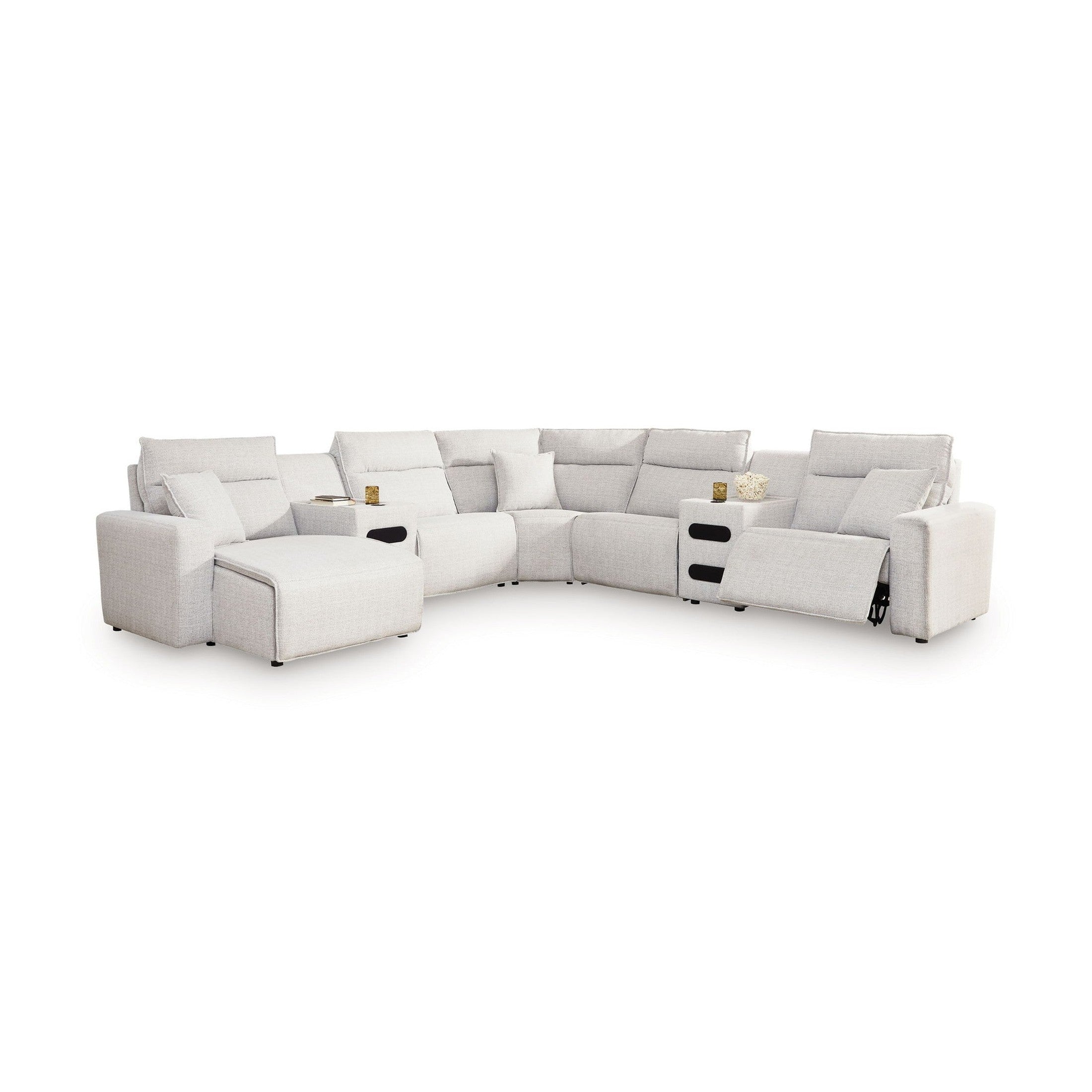 Modmax II - Reclining Sectional - Stone