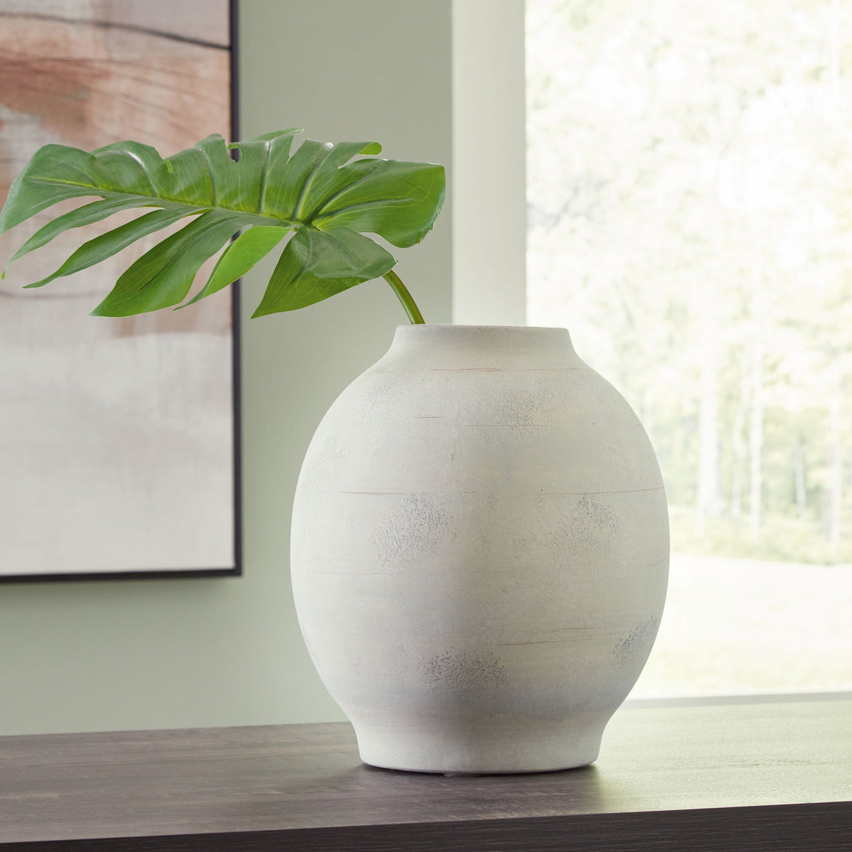 Clayson - Vase - 12.2" - Sage Green