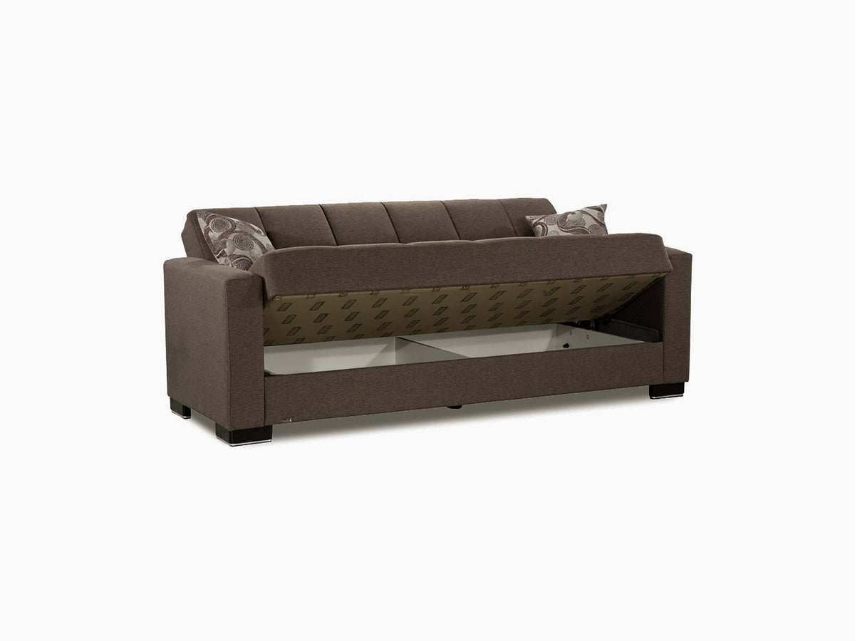 Ottomanson Armada - Upholstered Convertible Sofabed With Storage - Chenille