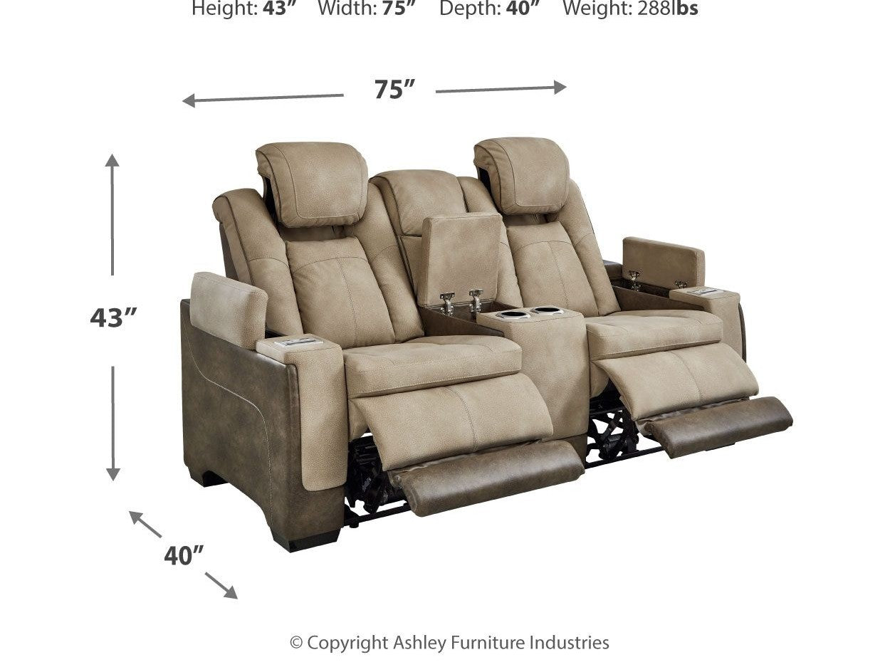 Next-Gen Durapella - Power Reclining Loveseat