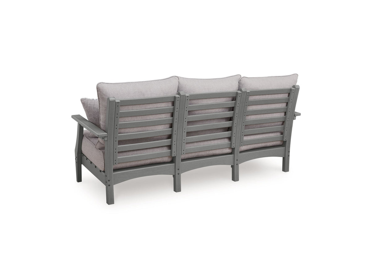 Cove Beach - Sofa With Cushion - Gray