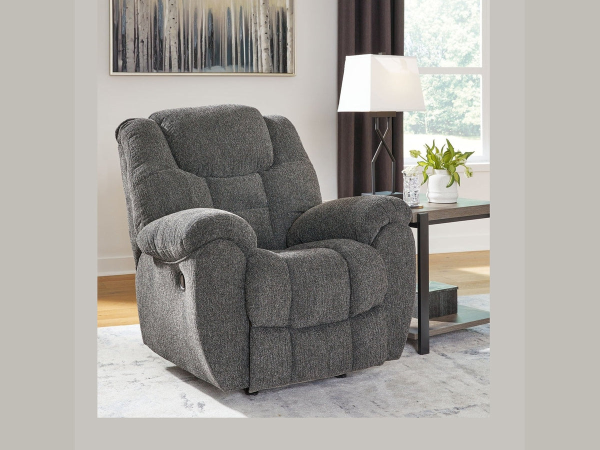 Foreside - Rocker Recliner - Charcoal
