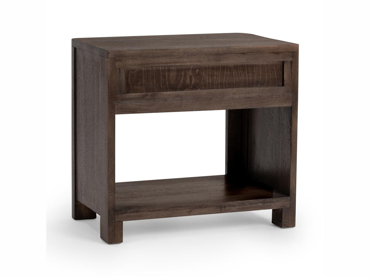Baylee - 1 Drawer Nightstand - Cocoa Brown