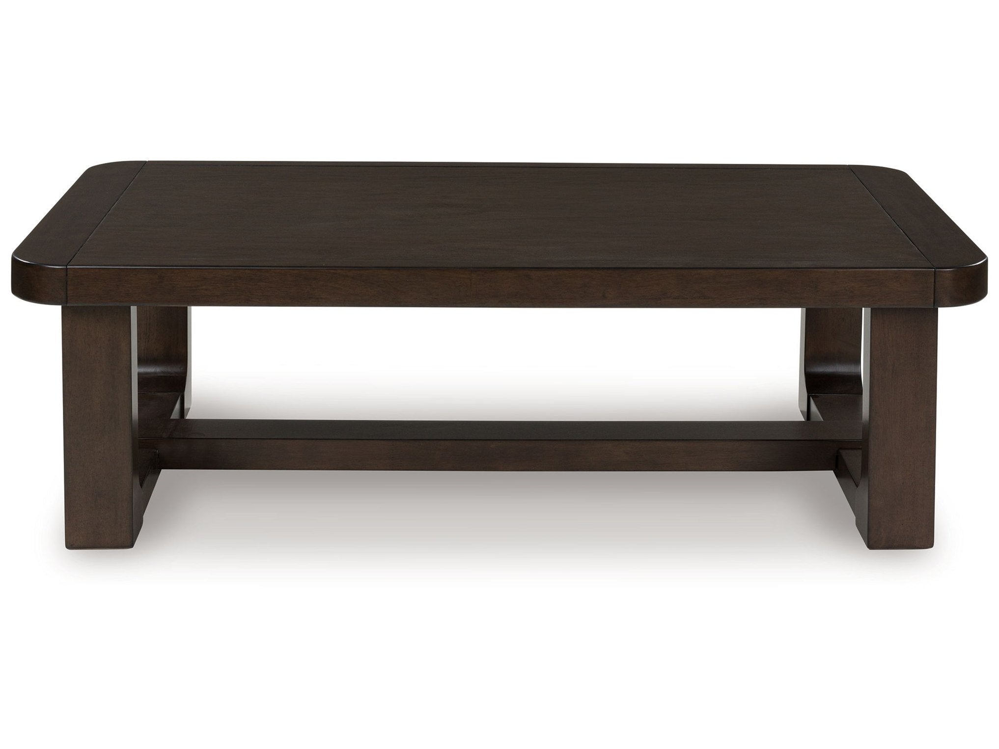 Breckington - Rectangular Cocktail Table - Dark Brown